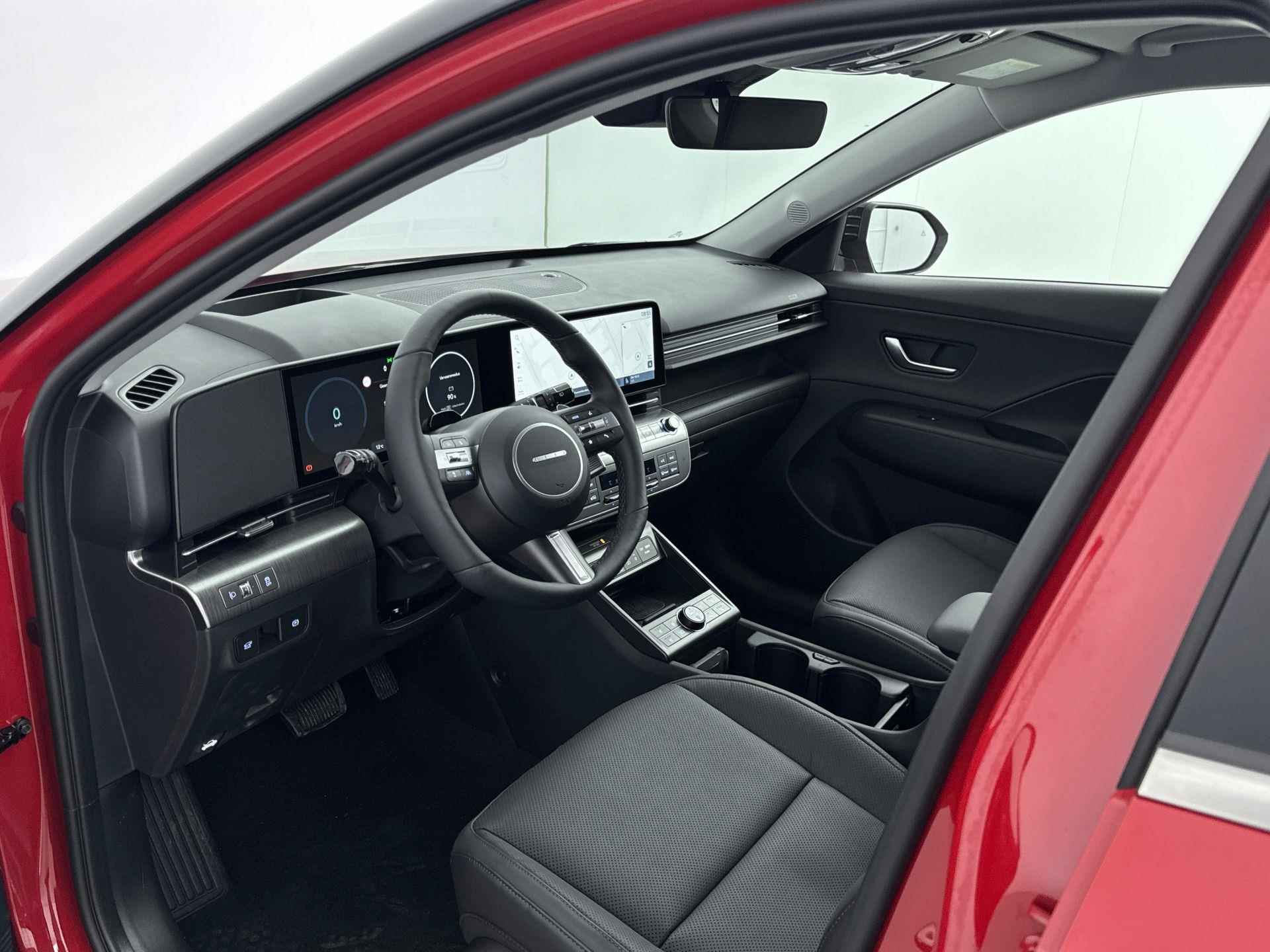 Hyundai Kona Electric Premium 65.4 kWh | Leer | Memory | 360 Camera | Stoel + stuurverwarming | Adaptive cruise | - 27/34