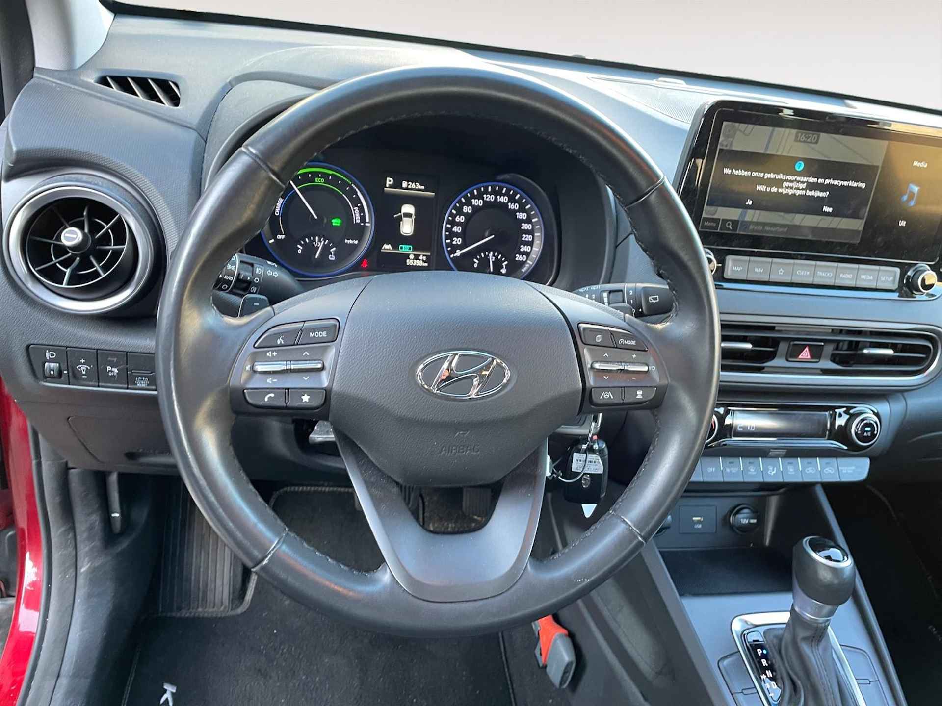 Hyundai Kona 1.6 GDI HEV Comfort Smart | NIEUW BINNEN! | Climate Control | Navi - 8/11