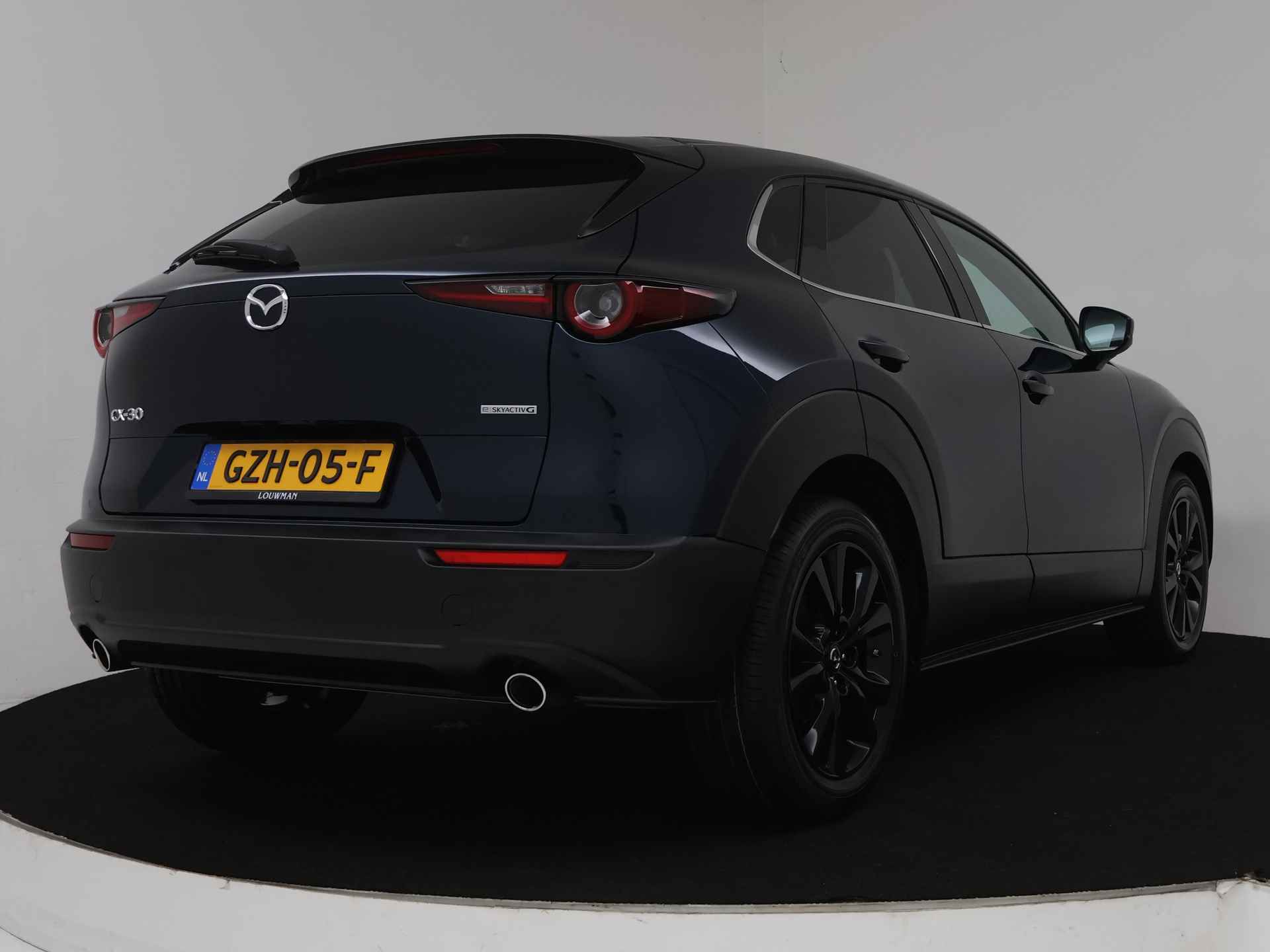 Mazda CX-30 2.5 e-SkyActiv-G M Hybrid Nagisa automaat DEMO | Navigatie | Camera | LM velgen | Half leder | Elektrisch verstelb. bestuurdersstoel met geheugen | - 3/42