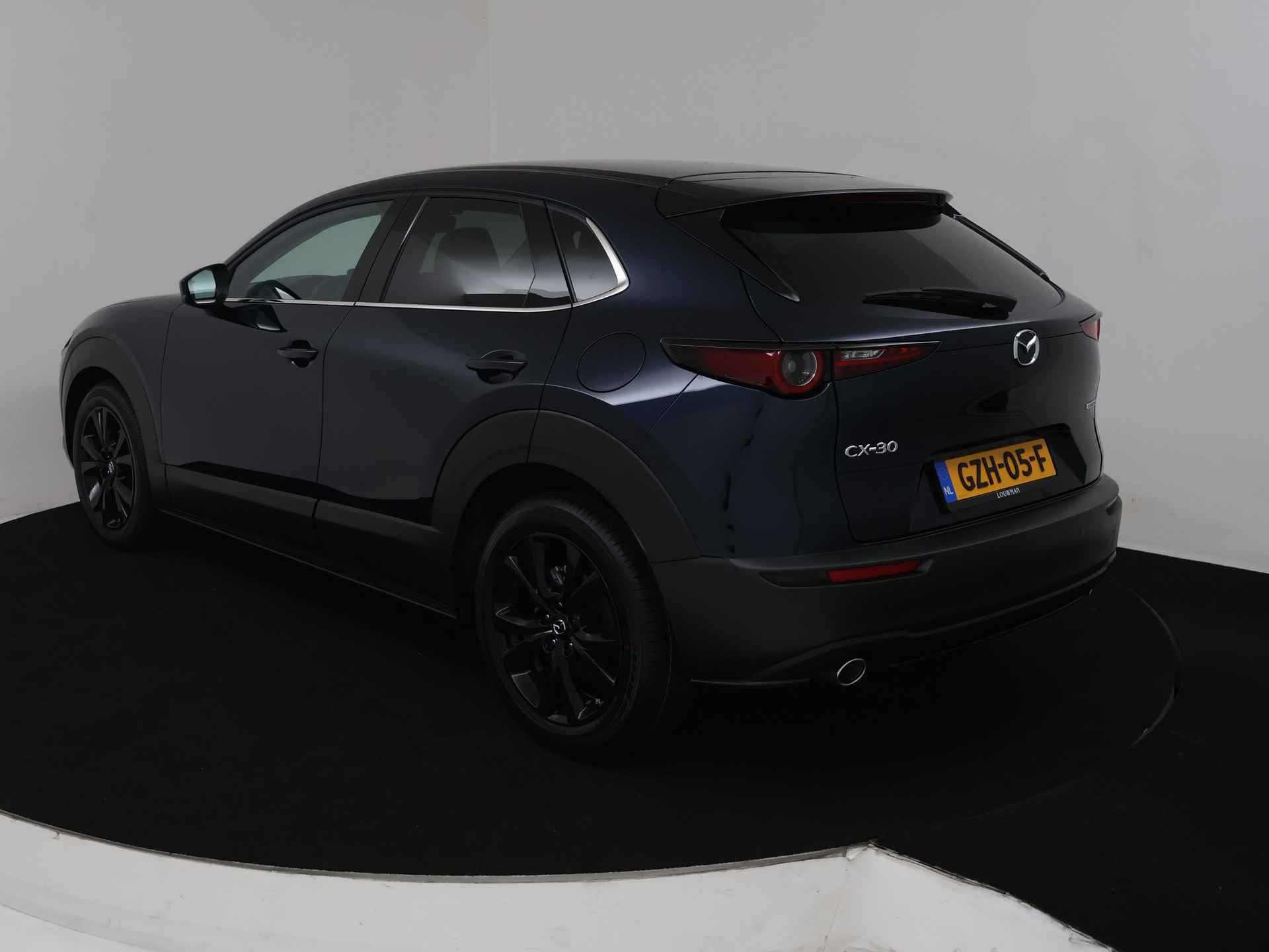 Mazda CX-30 2.5 e-SkyActiv-G M Hybrid Nagisa automaat DEMO | Navigatie | Camera | LM velgen | Half leder | Elektrisch verstelb. bestuurdersstoel met geheugen | - 17/42