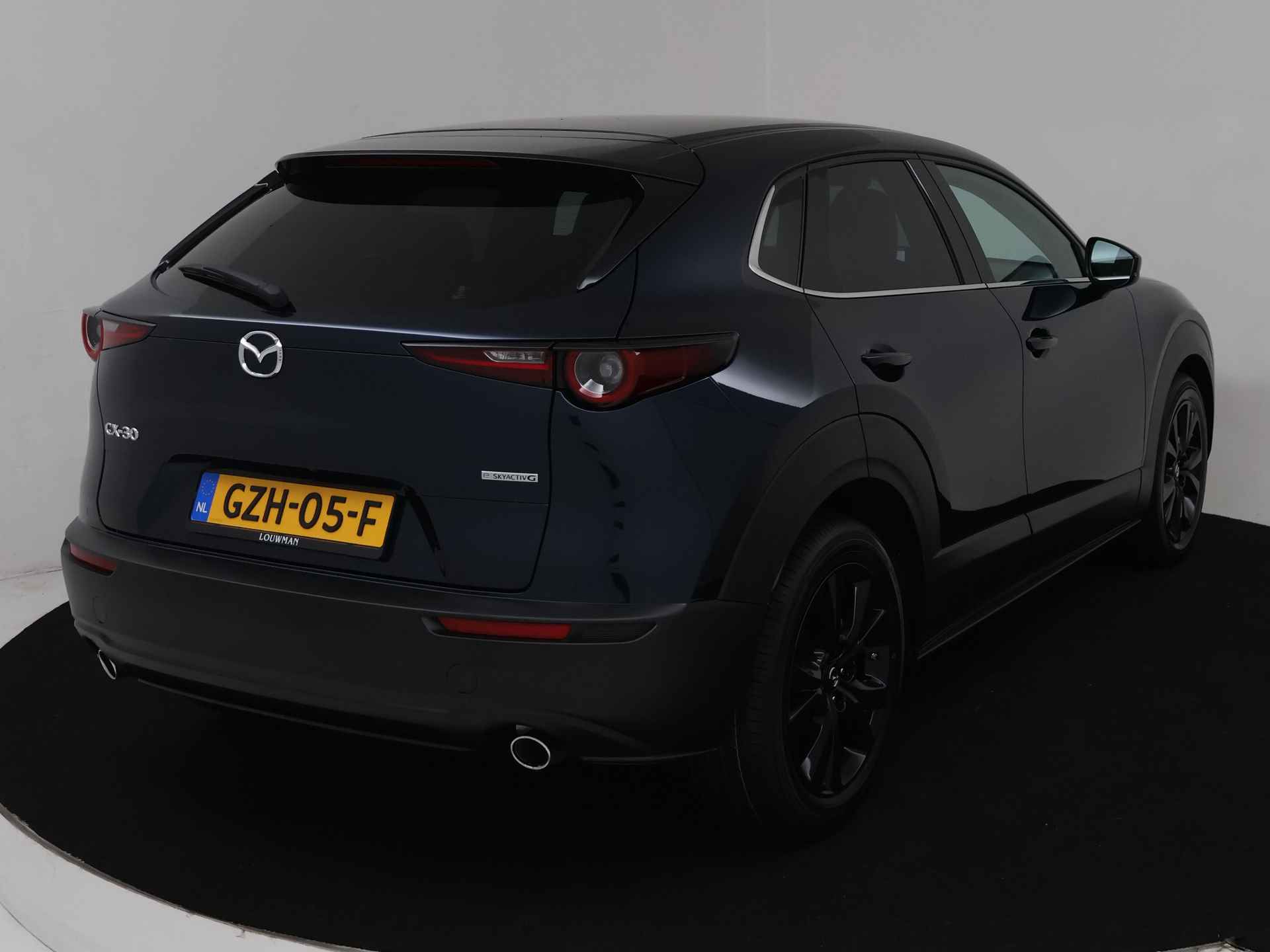 Mazda CX-30 2.5 e-SkyActiv-G M Hybrid Nagisa automaat DEMO | Navigatie | Camera | LM velgen | Half leder | Elektrisch verstelb. bestuurdersstoel met geheugen | - 18/42