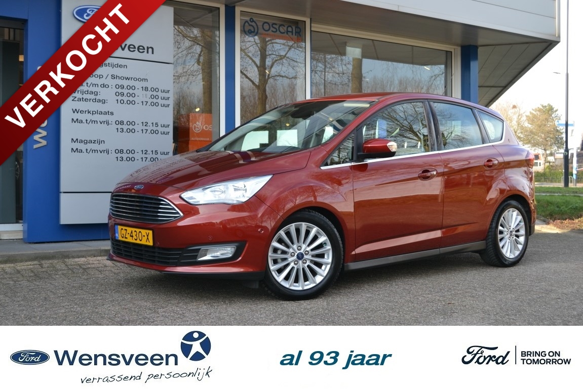 Ford C-Max 1.0T 125pk ECOBOOST Titanium | wegklapbare trekhaak