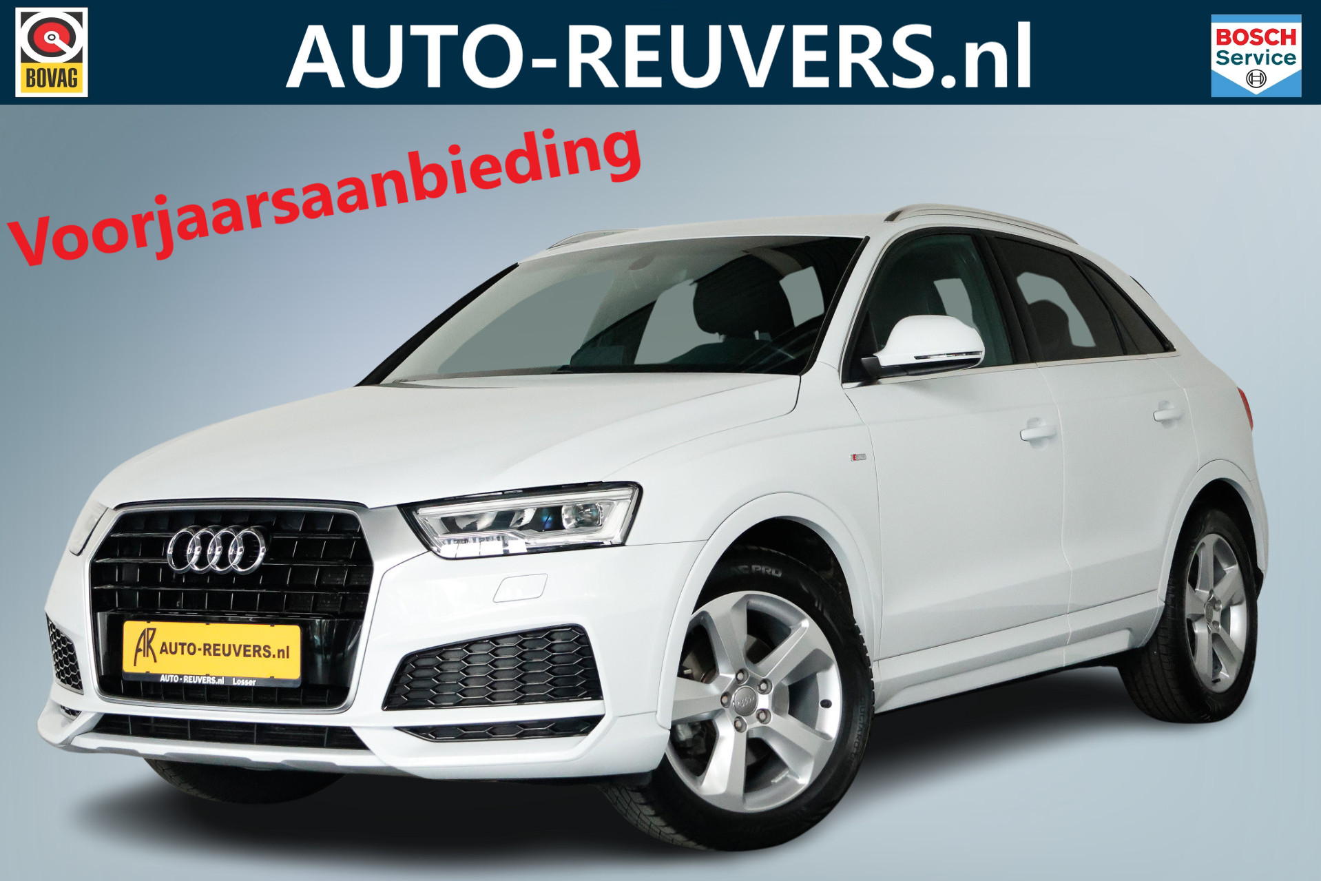 Audi Q3 1.4 TFSI CoD S-Line / Navi / LED / Aut / Allseason bij viaBOVAG.nl