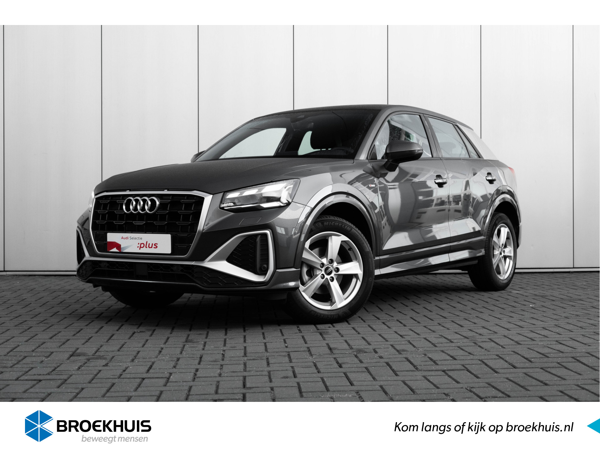 Audi Q2 35 TFSI S Edition S-tronic | Matrix-LED | Achteruitrijcamera | Parkeerhulp plus | Sportstoelen | Stoelverwarming | Cruise contro | Matrix-LED | Achteruitrijcamera | Parkeerhulp plus | Sportstoelen | Stoelverwarming | Cruise control | Audi Virtual Cockpit | Multifunctioneel Sportstuur Leder |