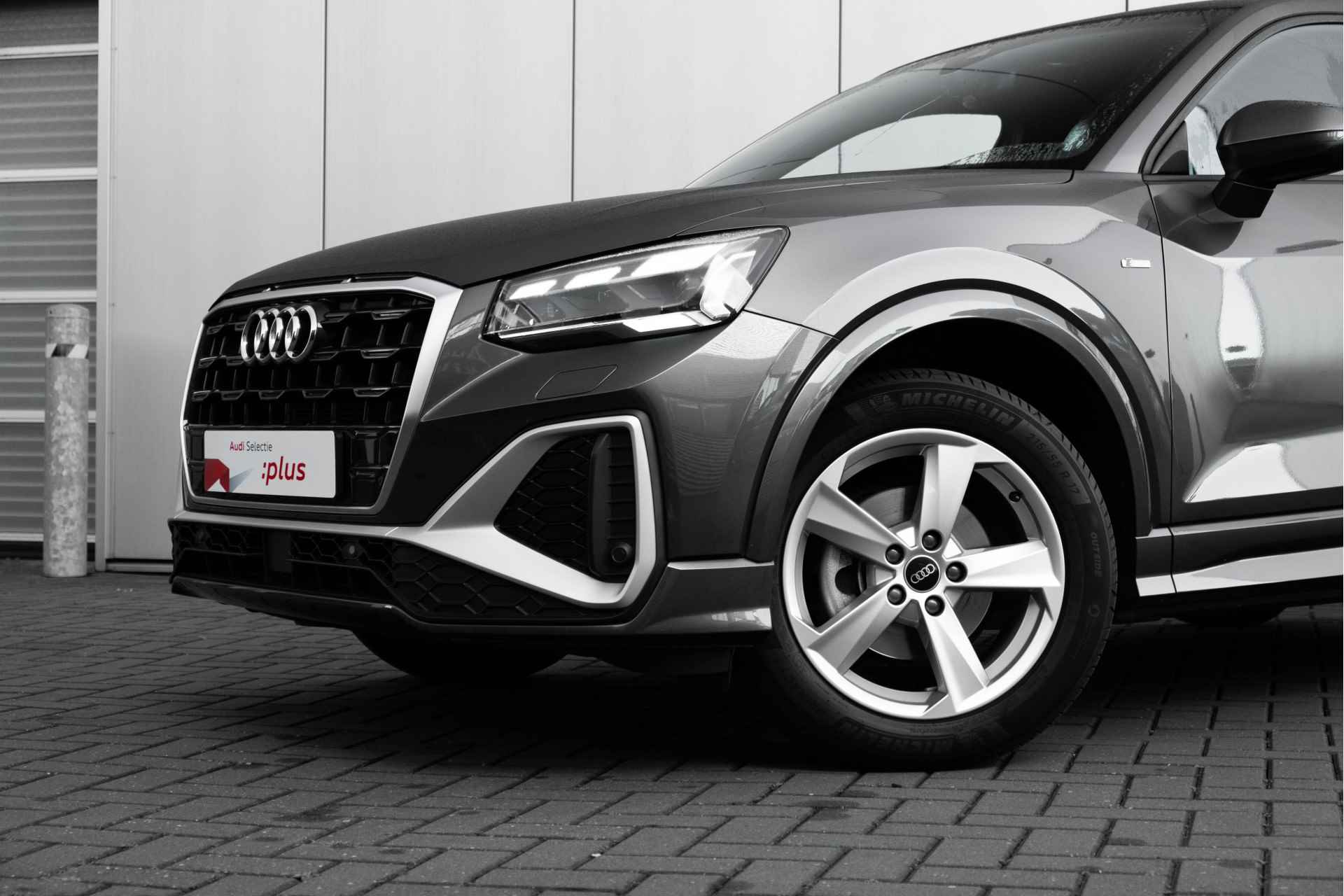 Audi Q2 35 TFSI S Edition S-tronic | Matrix-LED | Achteruitrijcamera | Parkeerhulp plus | Sportstoelen | Stoelverwarming | Cruise contro | Matrix-LED | Achteruitrijcamera | Parkeerhulp plus | Sportstoelen | Stoelverwarming | Cruise control | Audi Virtual Cockpit | Multifunctioneel Sportstuur Leder | - 7/50