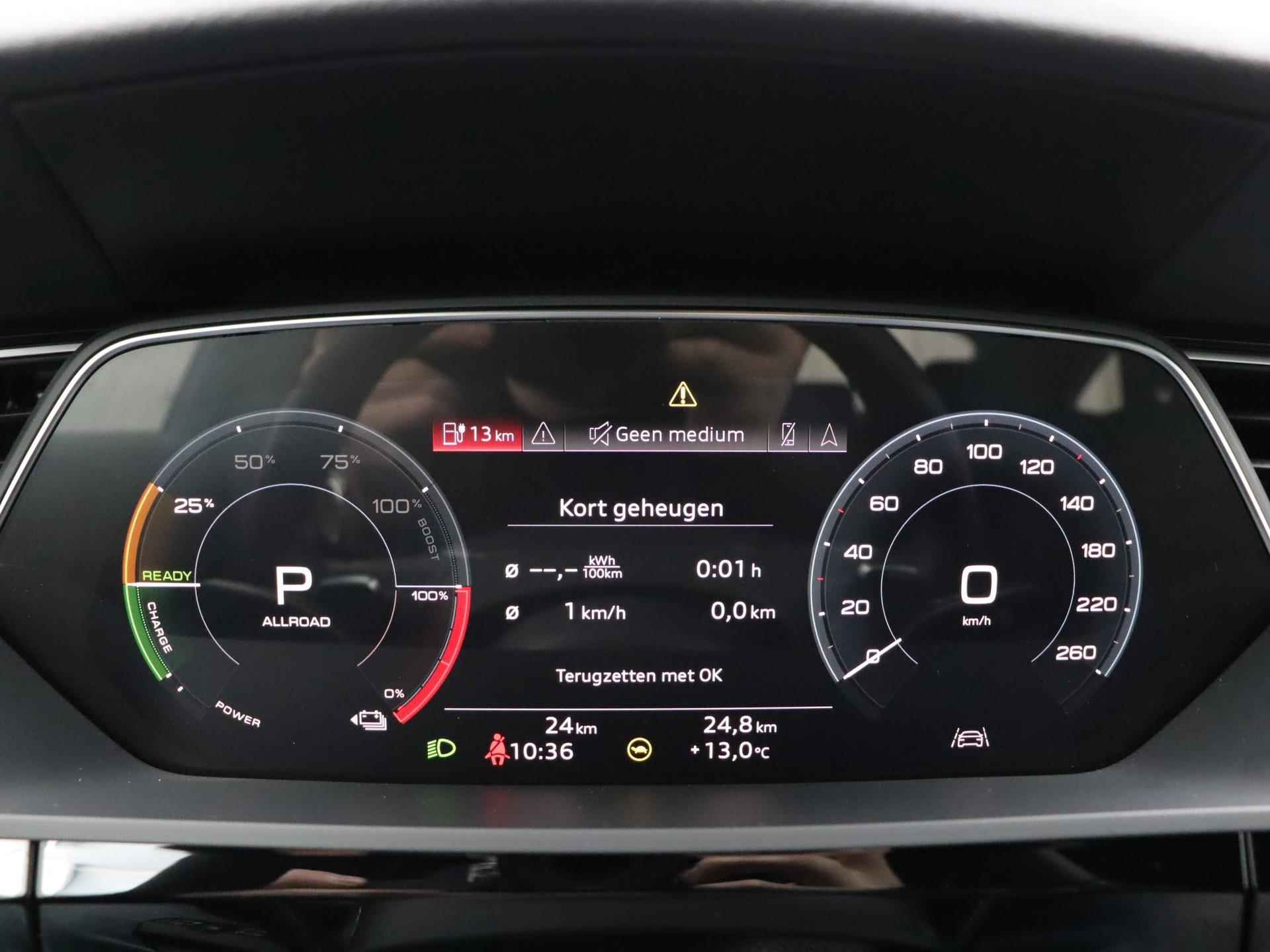 Audi e-tron Sportback 55 quattro edition 95 kWh | Navigatie | Apple carplay | 20 Inch velgen | Stoelverwarming | Airco | Parkeersensoren | Stoelverwarming | - 15/39
