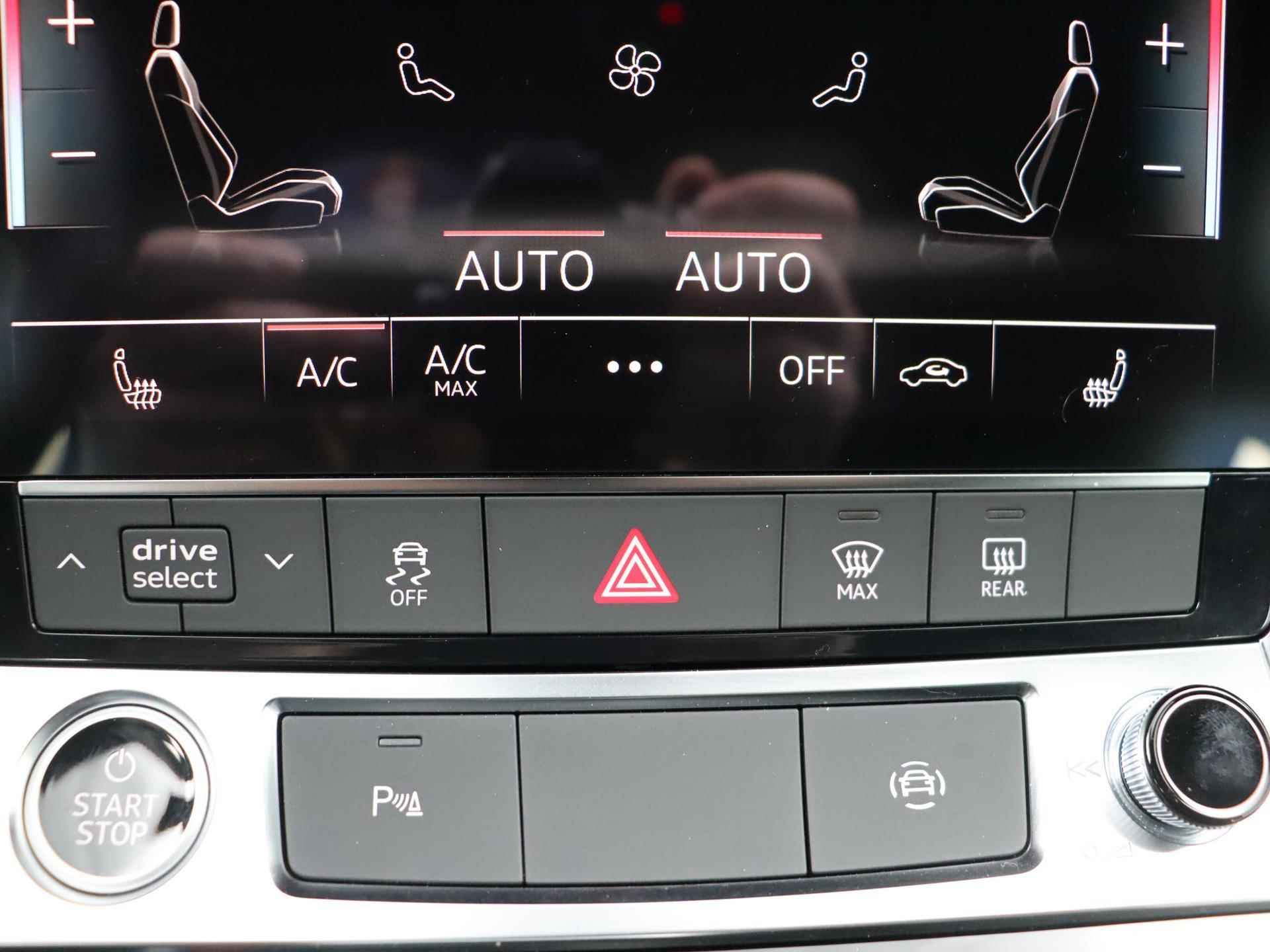 Audi e-tron Sportback 55 quattro edition 95 kWh | Navigatie | Apple carplay | 20 Inch velgen | Stoelverwarming | Airco | Parkeersensoren | Stoelverwarming | - 23/39
