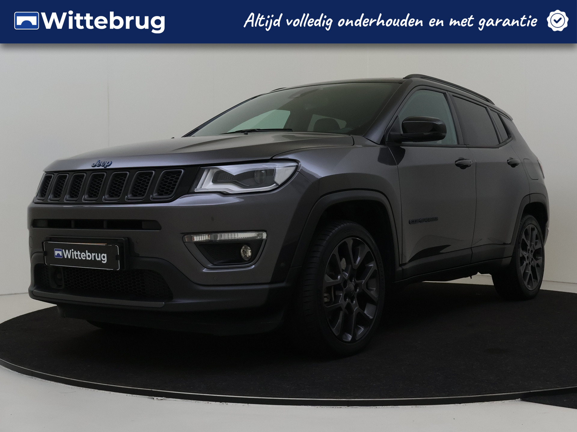 Jeep Compass 4xe 240 Plug-in Hybrid Electric S | Black Pack | 19'' Velgen | Leder interieur