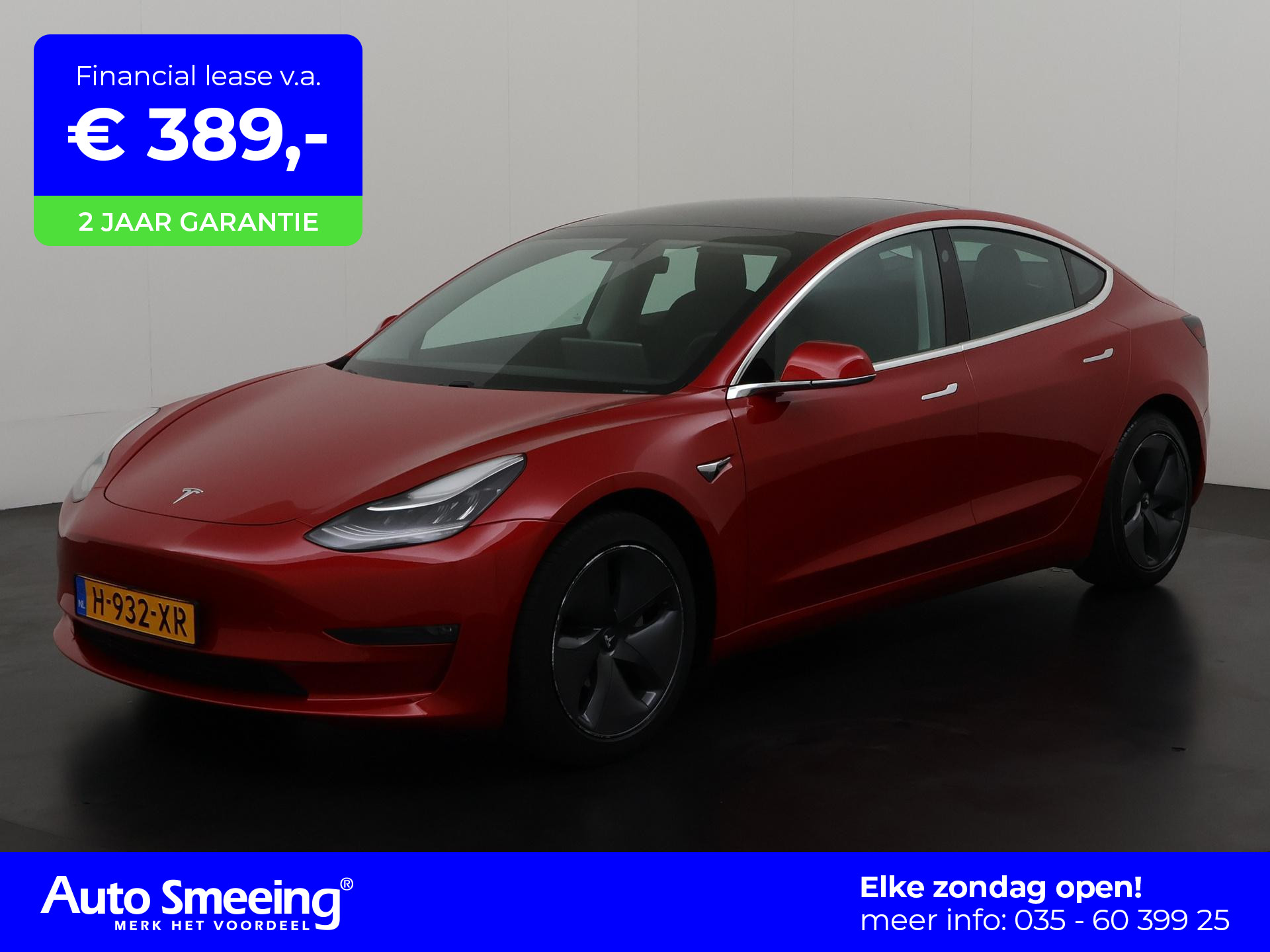 Tesla Model 3 Long Range AWD Dual | Trekhaak | Camera | Adapt.cruise | Premium audio | Zondag open!