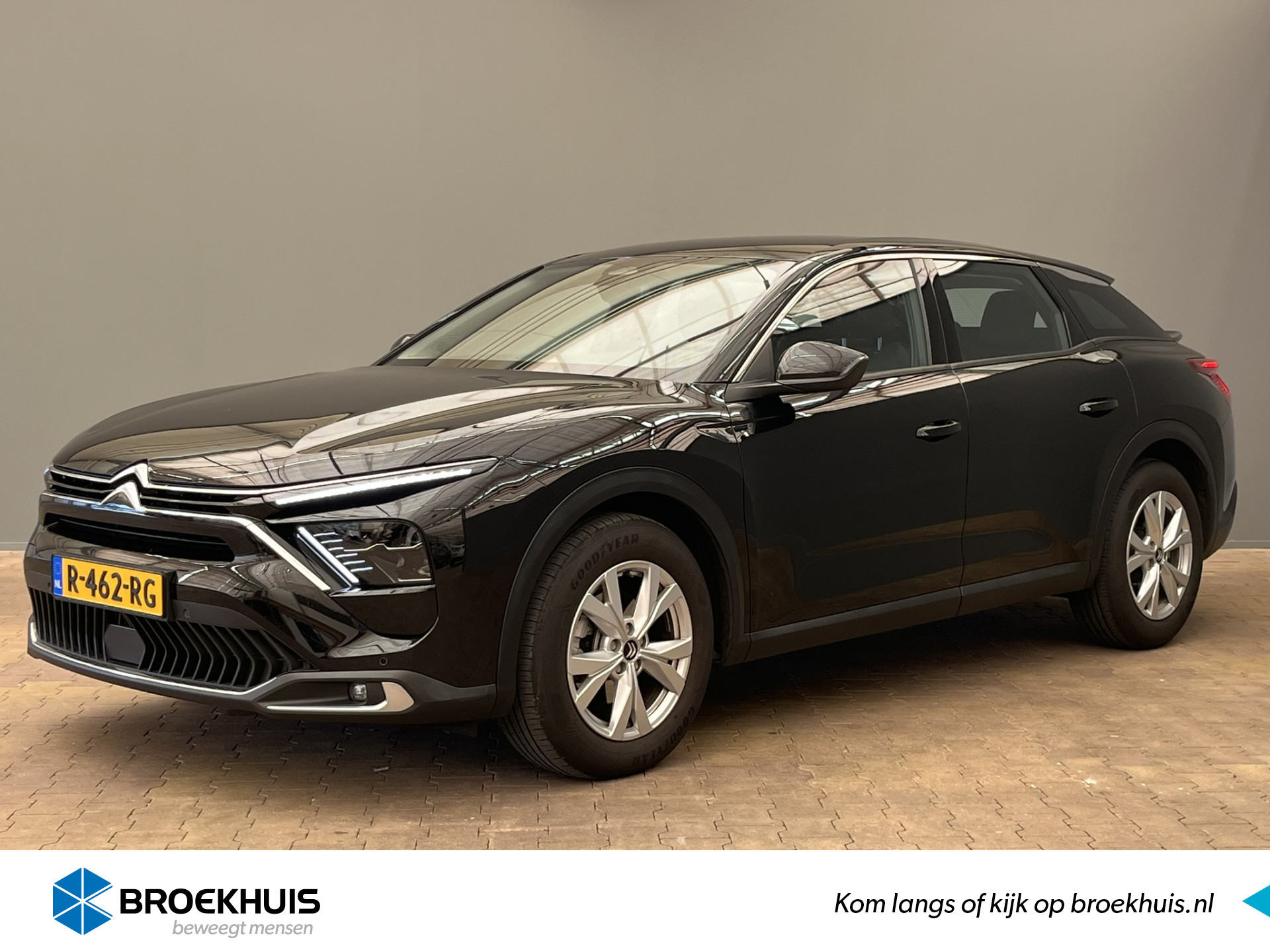 Citroën C5 X 1.2 130PK Business | Navigatie | Clima | 17'' Lichtemetaal | Carplay | Parkeersensoren | Cruise | Touchscreen | Binnenkort in Enschede! | 2023! | 24.000KM!