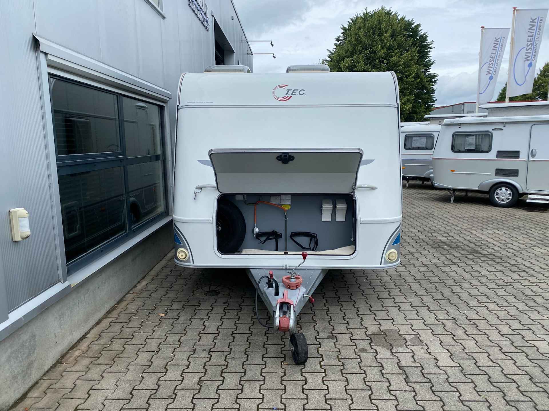 TEC Travel King 490 MOVER FIETSENDRAGER VOORTENT OOK INKOOP - 20/21