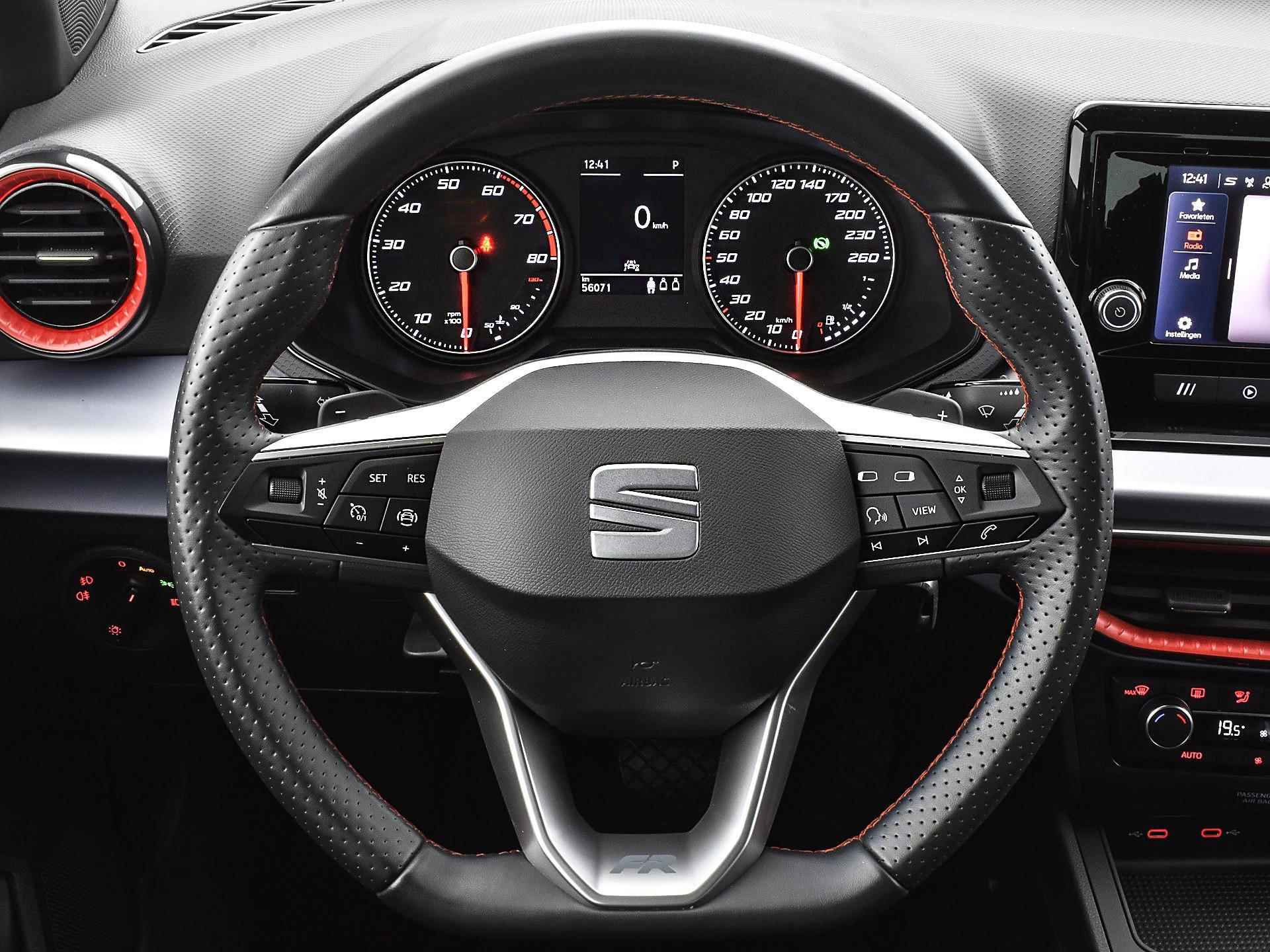 SEAT Ibiza 1.5 Tsi 150pk Sport | Climatronic | DAB | Cruise Control | P-Sensoren | Full Link | 18'' Inch | Garantie t/m 01-07-2026 of 100.000km - 21/34