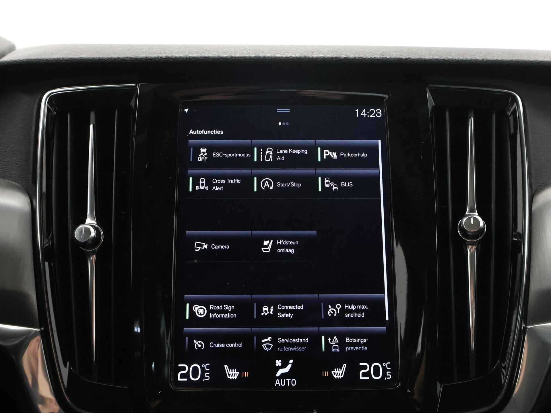 Volvo V90 2.0 T5 Momentum | Comfortstoelen Elektrisch verstelbaar | Navigatie | Digitaal Dashboard | Camera | Stoelverwarming | Apple CarPlay/Android Auto | Rijhulpsysteem | LED | Ele. kofferdeksel | - 21/39