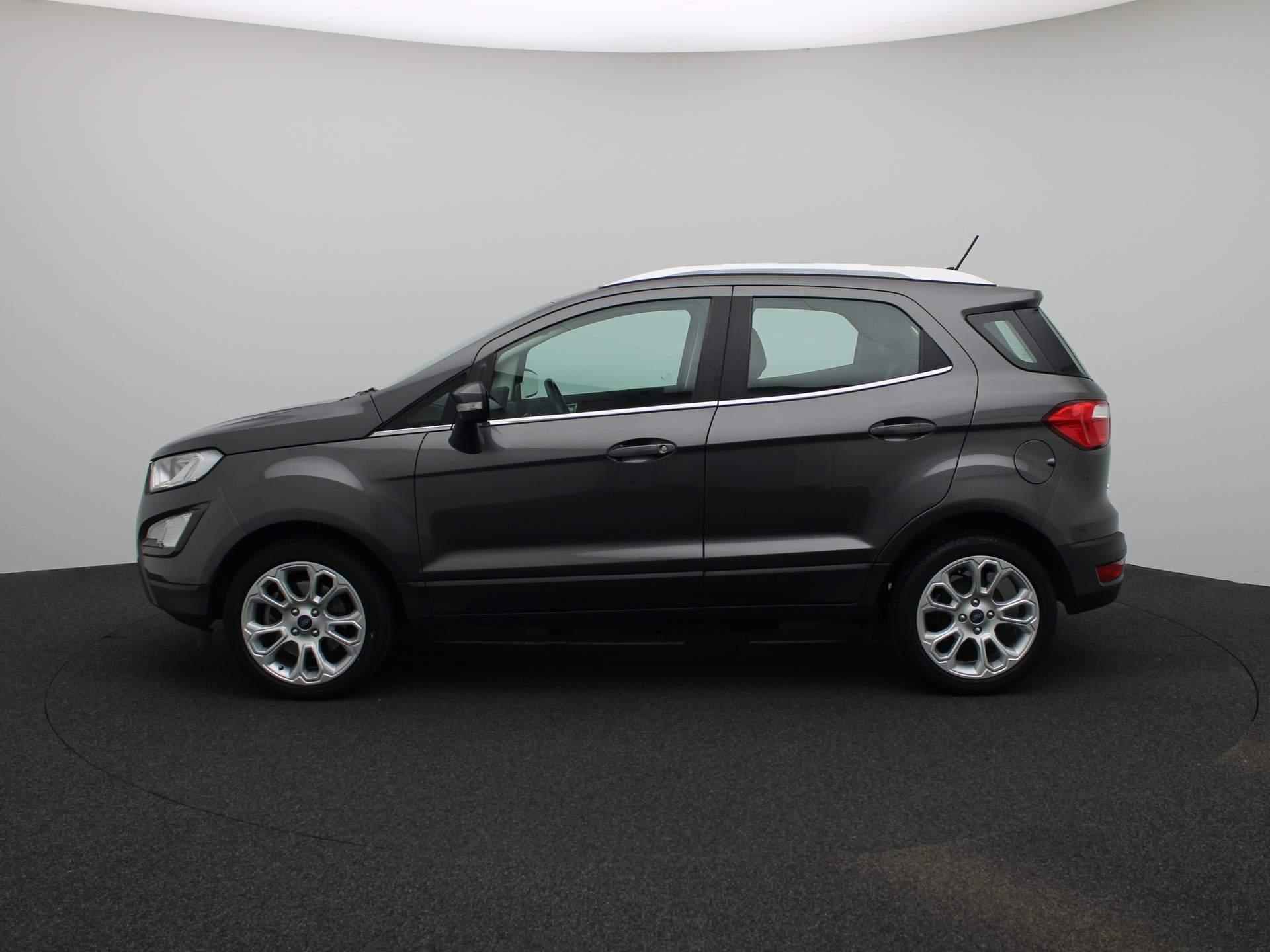 Ford EcoSport 1.0 EcoBoost Titanium | ECC | Half-Leder | PDC | LMV | - 4/36