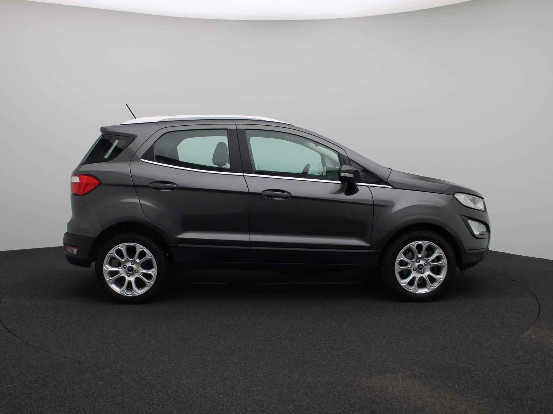 Ford EcoSport 1.0 EcoBoost Titanium | ECC | Half-Leder | PDC | LMV | - 6/36