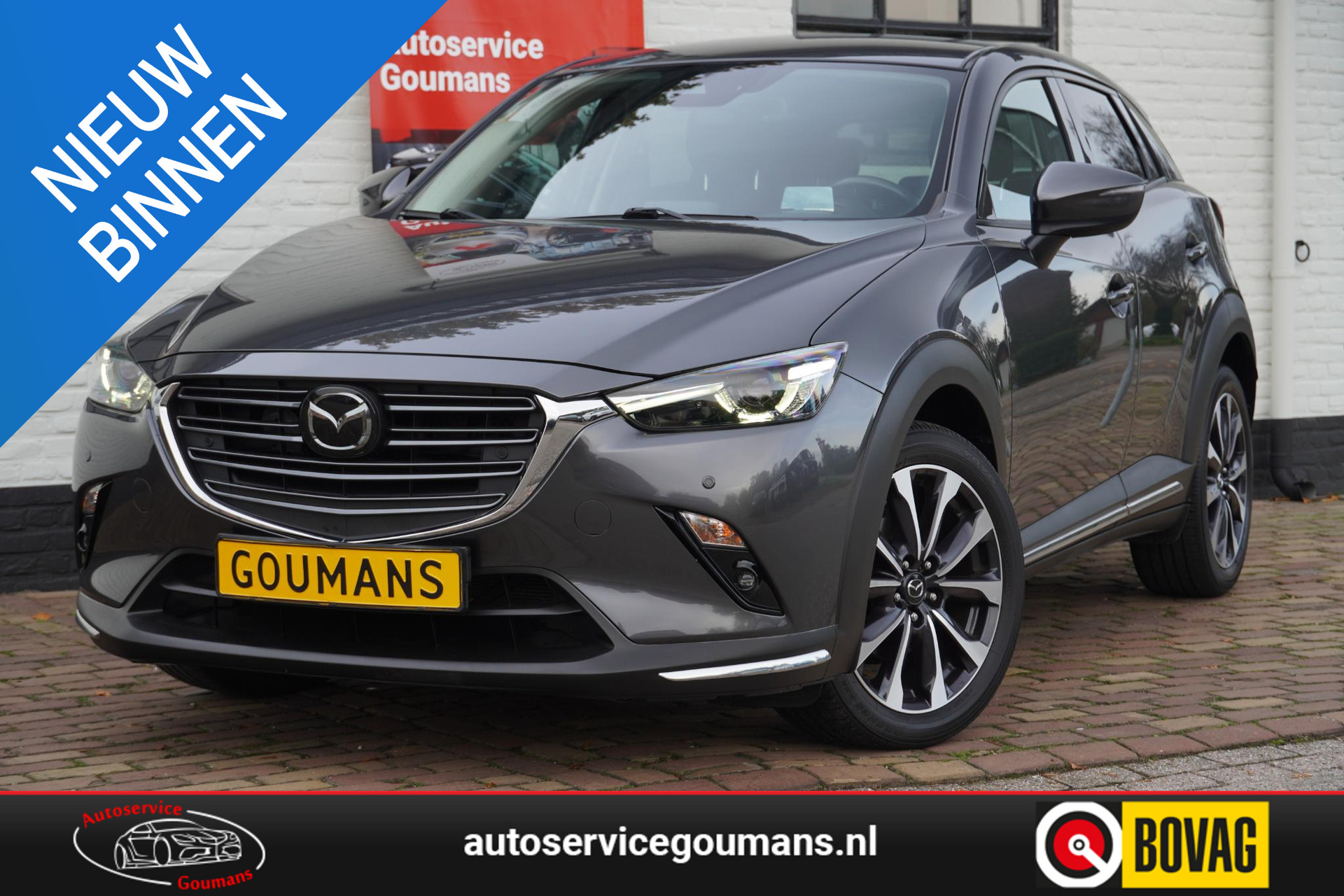 Mazda CX-3 2.0 SkyActiv-G 120 GT-M ✅Facelift✅Camera✅Navi✅Ad.Cruise✅Automaat✅Rijklaar✅