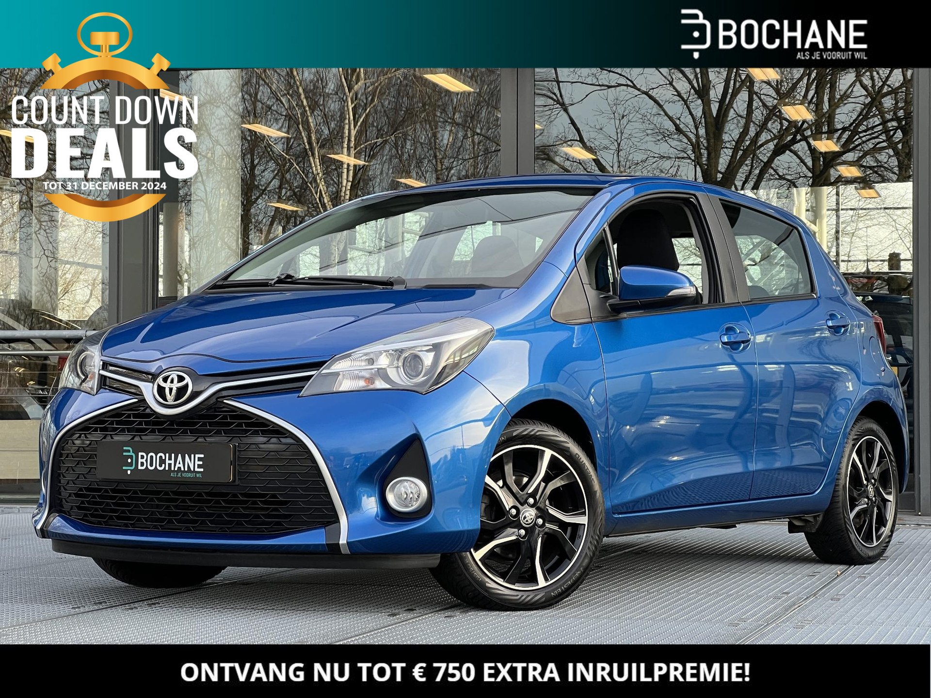 Toyota Yaris 1.3 VVT-i Dynamic | Achteruitrijcamera |