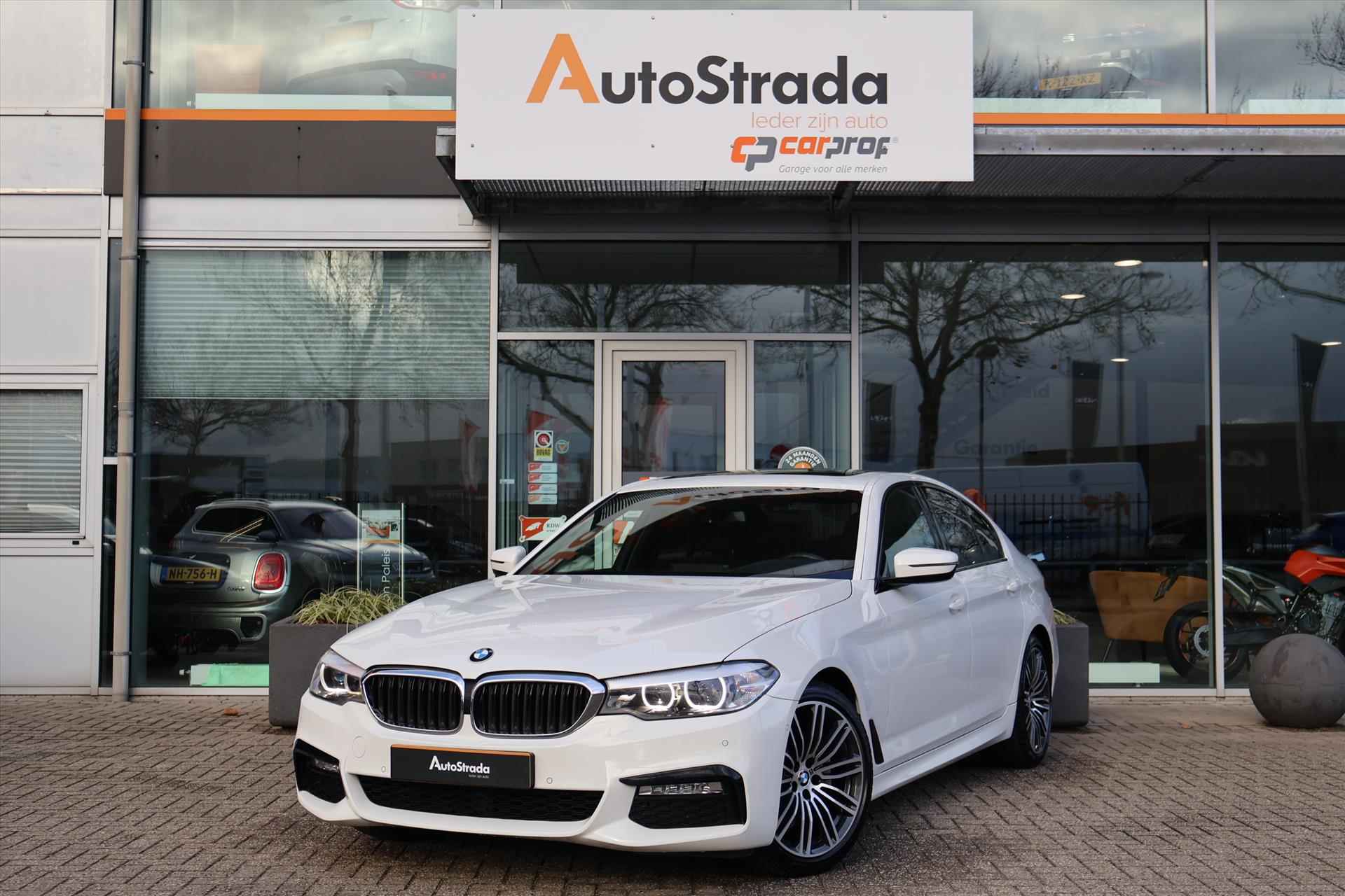 BMW 5-Serie (g30) 520i M-Sport 184pk I Pano I Navi I Head-Up I Stoelverwarming - 3/47