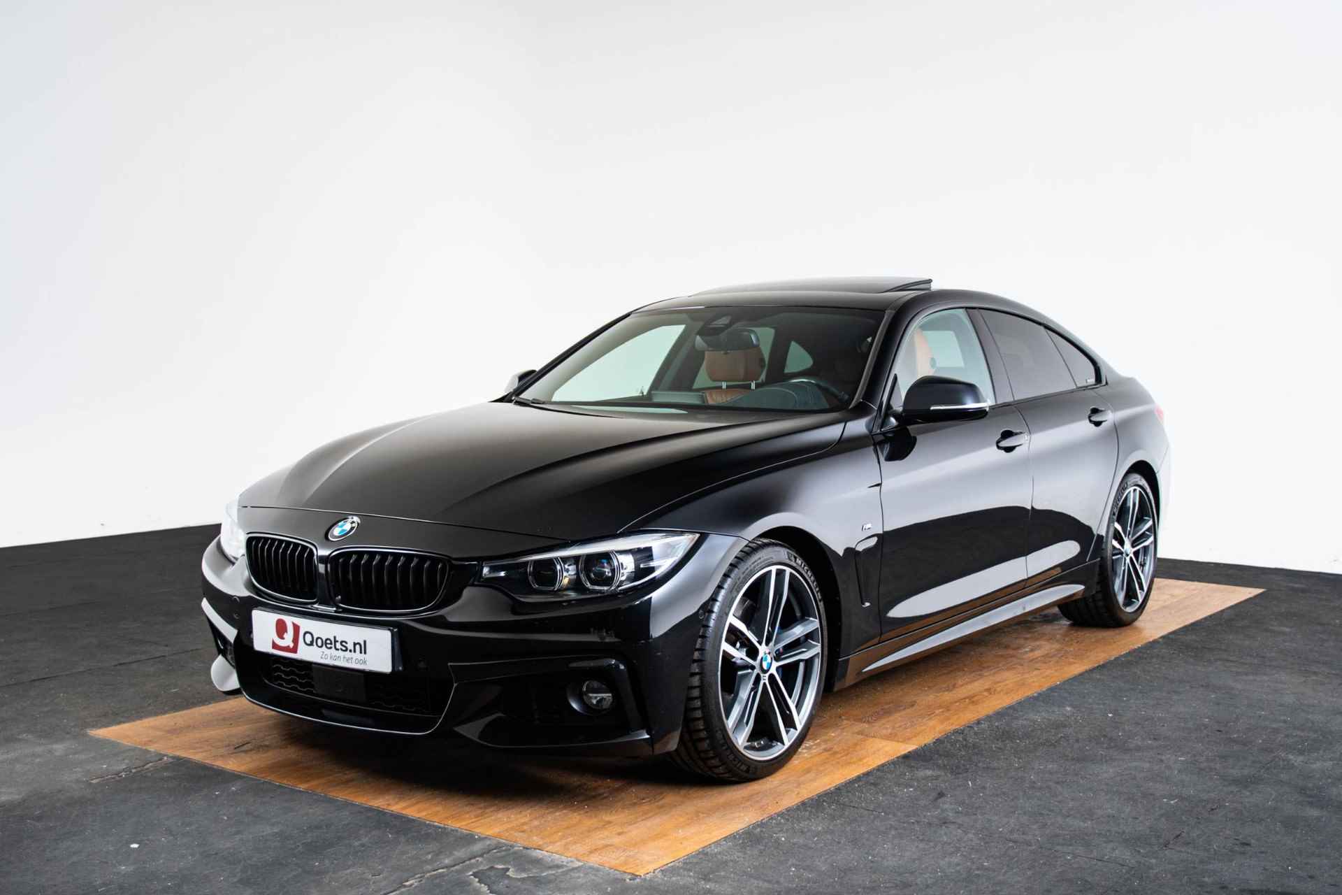 BMW 4-serie Gran Coupé 420i High Executive M Sport - schuif-/kanteldak - Comfort Access - Park Assistant - Elektrische verstelbare/verwarmde Stoelen - Head Up - Hifi - Getinte Ruiten - Middenarmsteun voor - - 66/71