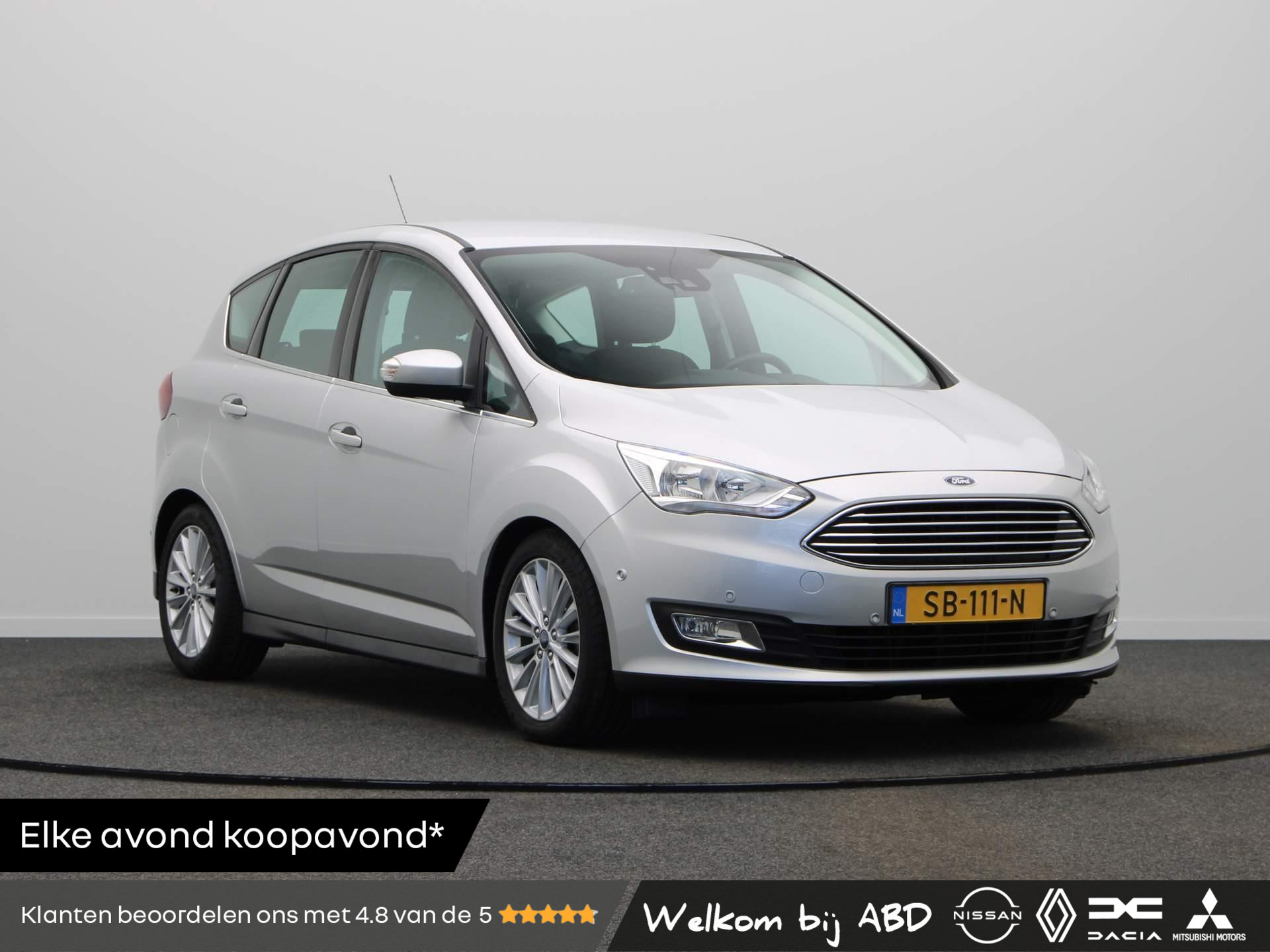 Ford C-Max 1.0 Titanium | Cruise Control | Navigatie | Climate Control | Push To Start |