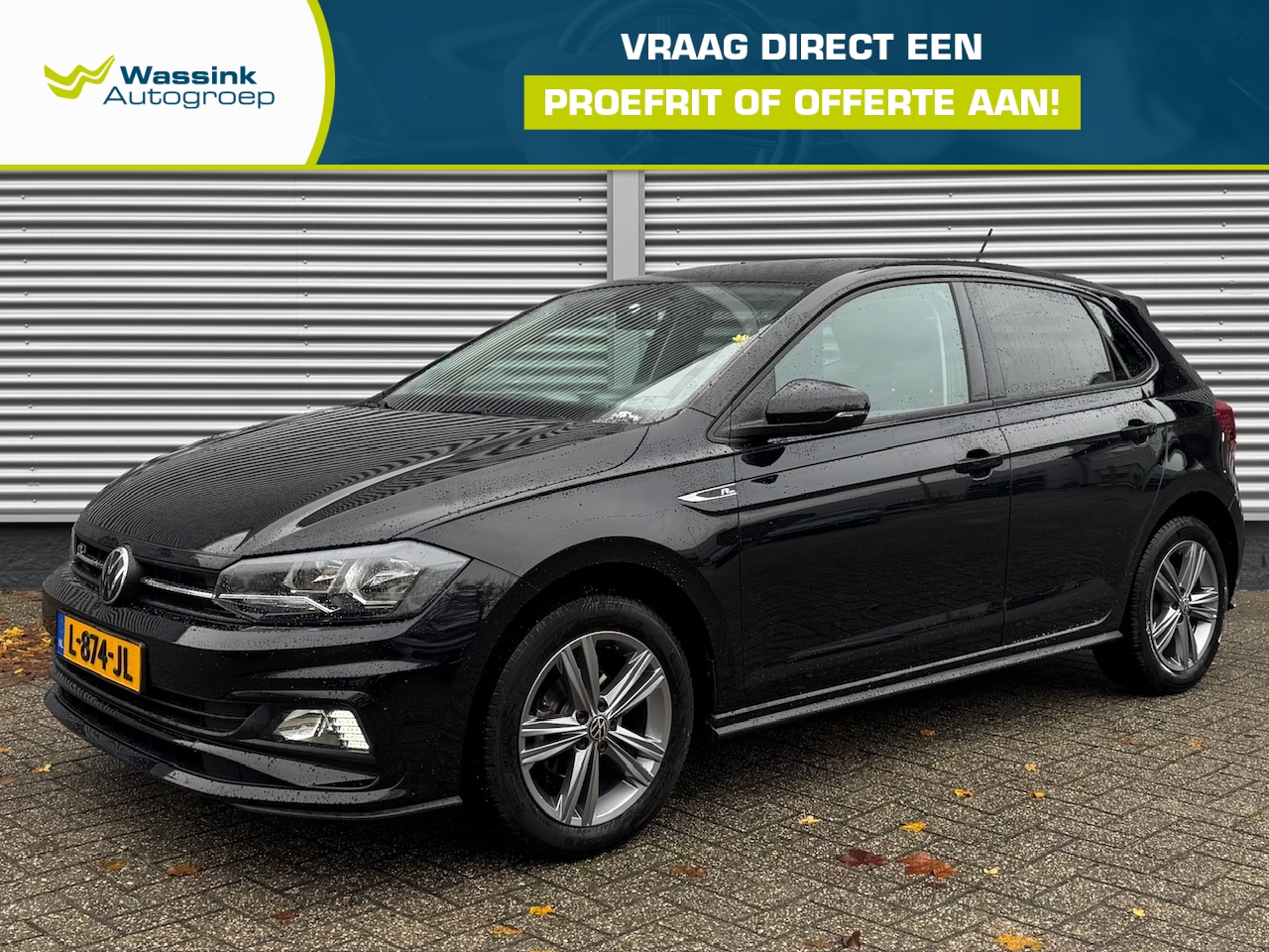 VOLKSWAGEN Polo 1.0 TSI 95pk R-Line Edition | Trekhaak | Airco | Lichtmetalen velgen |