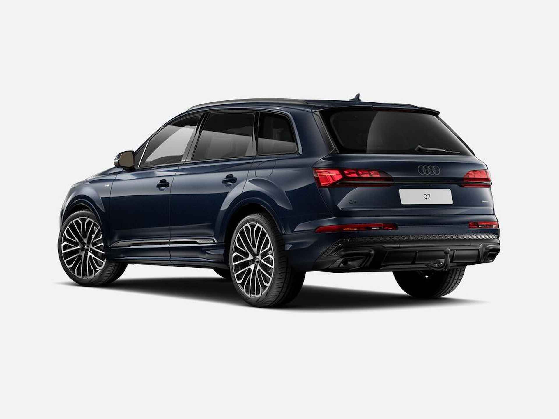 Audi Q7 Pro Line S 55 TFSI e 290 kW / 394 pk SUV 8 versn. Audi Q7 55 TFSI e quattro Pro Line S 394 PK · 22" LM Velgen · Head-Up display · Vierwiel besturing · HD Matrix + Audi Laserlicht · Digitale OLED achterlichten · Glazen Panoramadak - 3/9