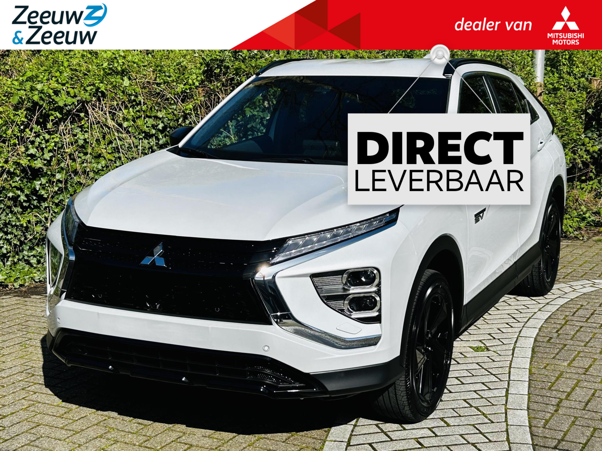 Mitsubishi Eclipse Cross 2.4 PHEV Black Edition | € 8000 ,- VOORRAAD KORTING | AUTOMAAT | BLINDSPOT | NOODREMSYSTEEM | 4X4 | 360 GRADEN CAMERA | STOEL & STUURVERWARING |