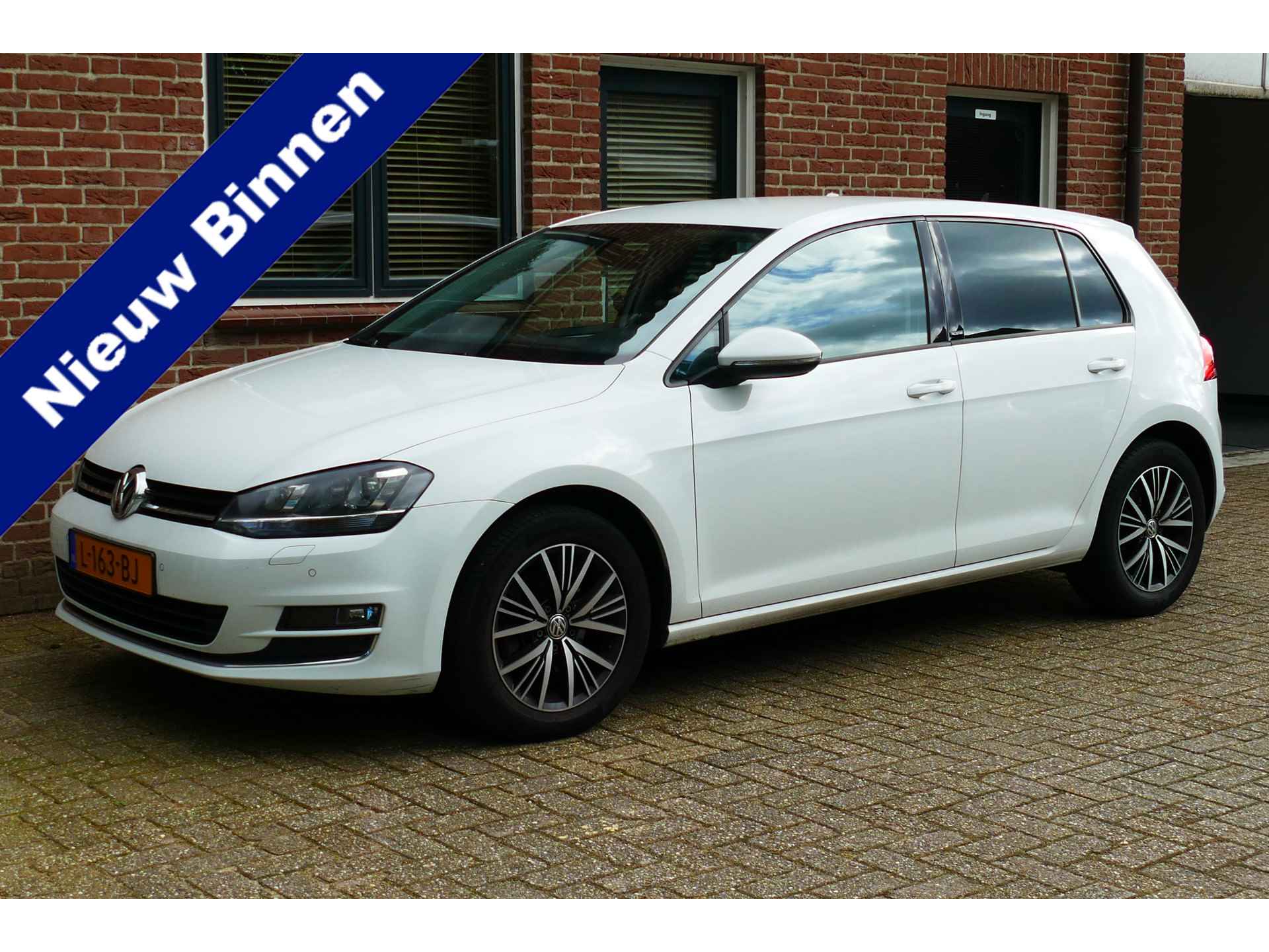 Volkswagen Golf 1.4 TSI Connected Series Bj 12-2016. Xenon, Clima, Cruise, Stoelverw, PDC V+A, 16"LMV - 1/13