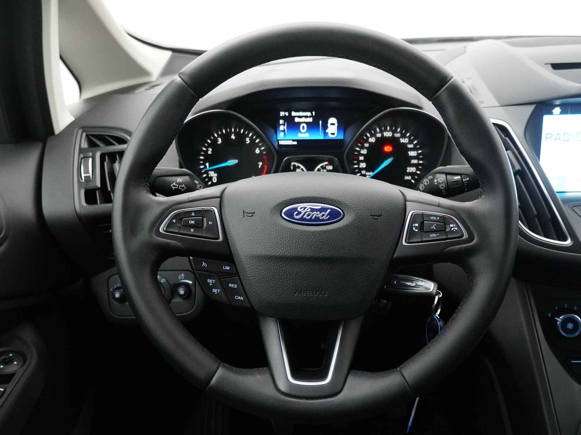 Ford C-MAX Ecoboost 125PK Trend | Navigatie | Trekhaak | ISOFIX | Hoge instap | - 12/20