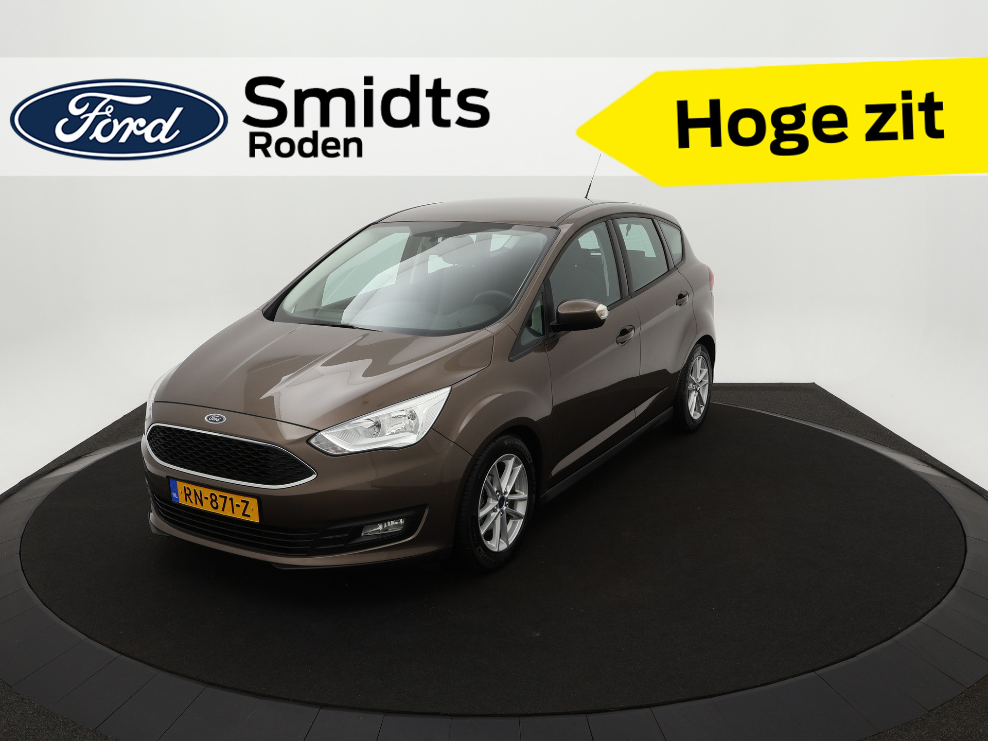 Ford C-MAX Ecoboost 125PK Trend | Navigatie | Trekhaak | ISOFIX | Hoge instap | bij viaBOVAG.nl