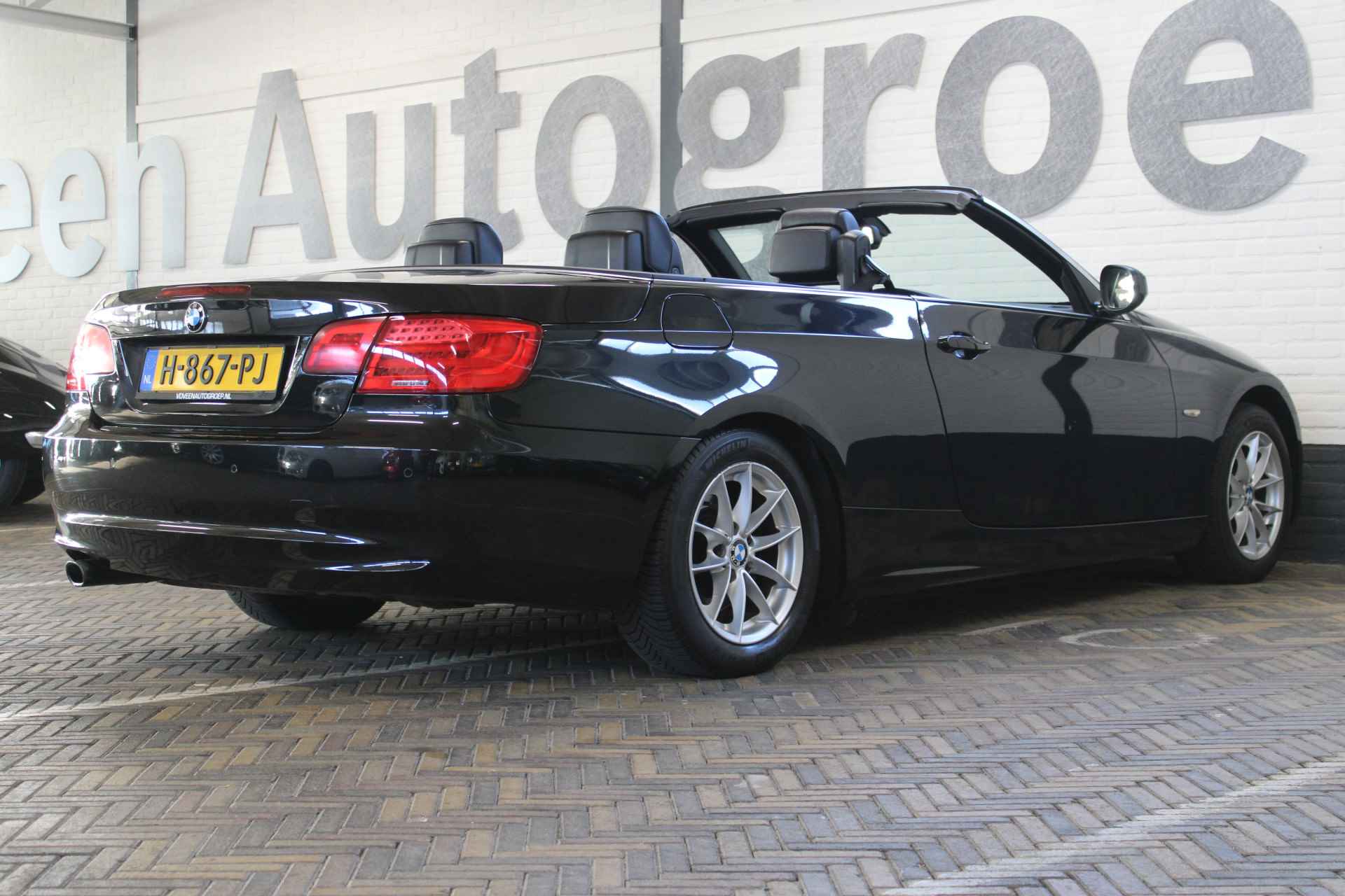 BMW 3 Serie Cabrio 318i | Navigatie | Cruise controle | Climate controle  | Stoelverwarming | Elektrisch verstelbare stoelen | Memory stand bestuurdersstoel | Lederen bekleding | Elektrisch cabriolet dak | - 4/51