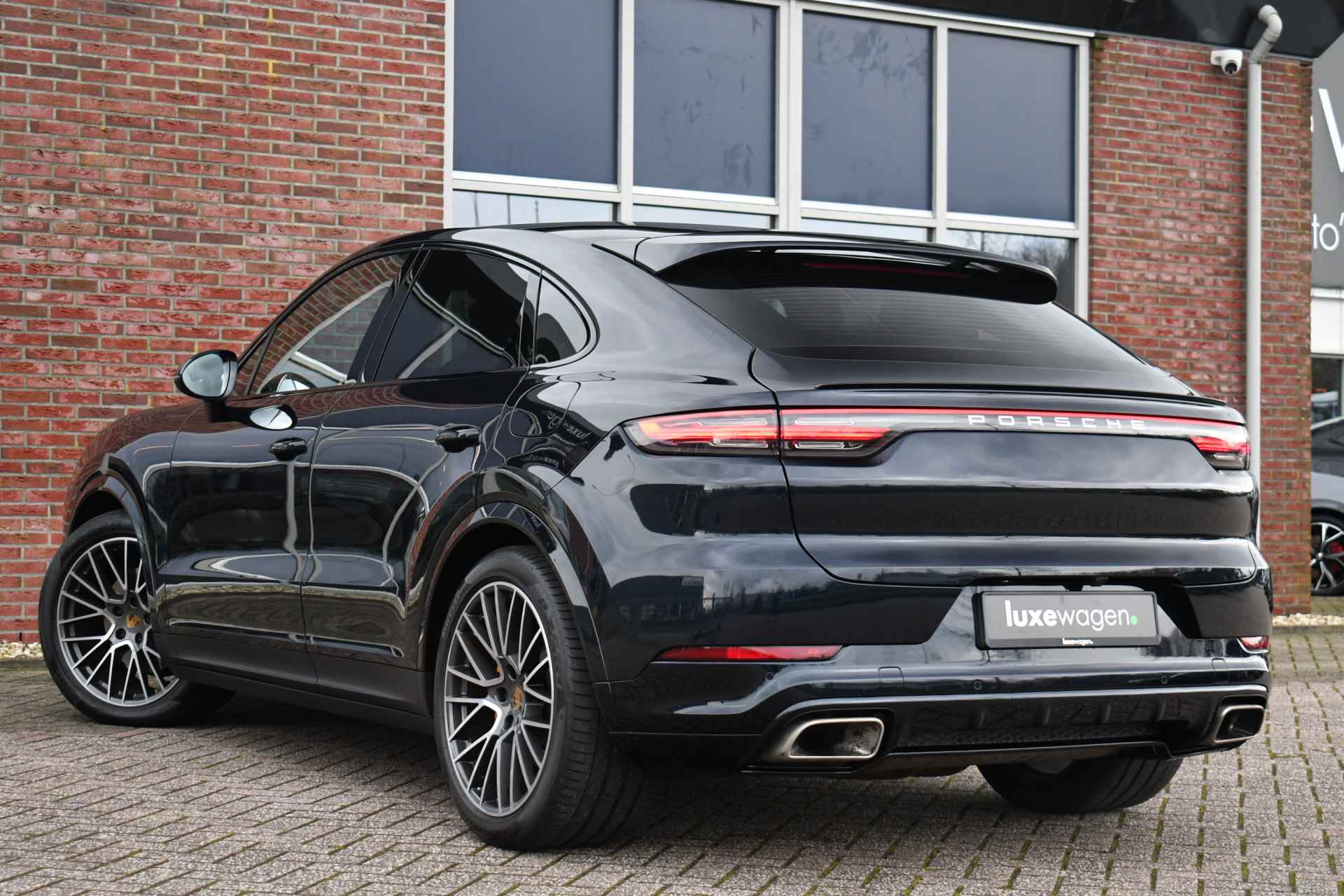 Porsche Cayenne Coupé 3.0 e-Hybrid 470pk Pano Luchtv ACC Bose Chrono 21inch - 20/84