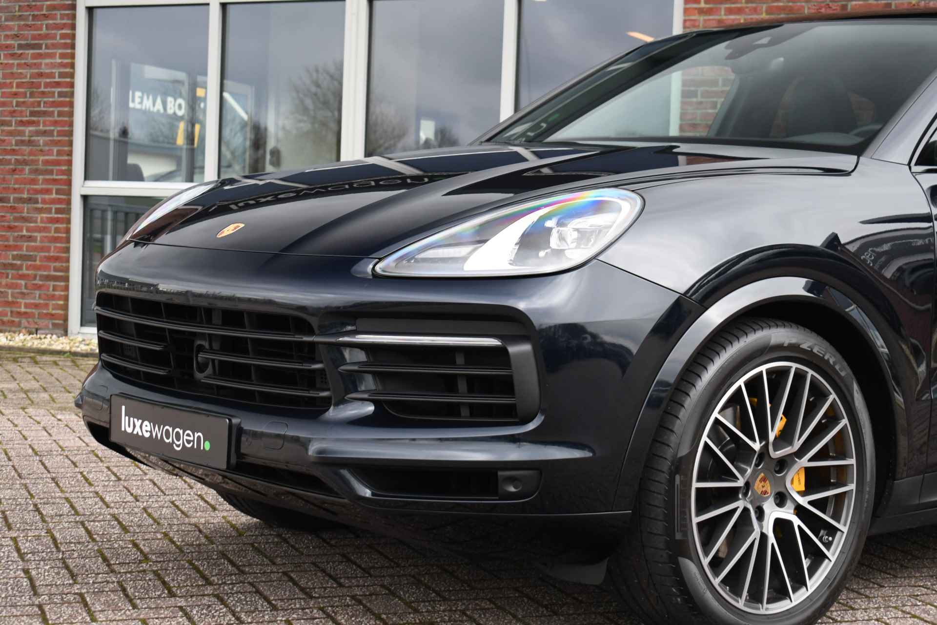 Porsche Cayenne Coupé 3.0 e-Hybrid 470pk Pano Luchtv ACC Bose Chrono 21inch - 21/84