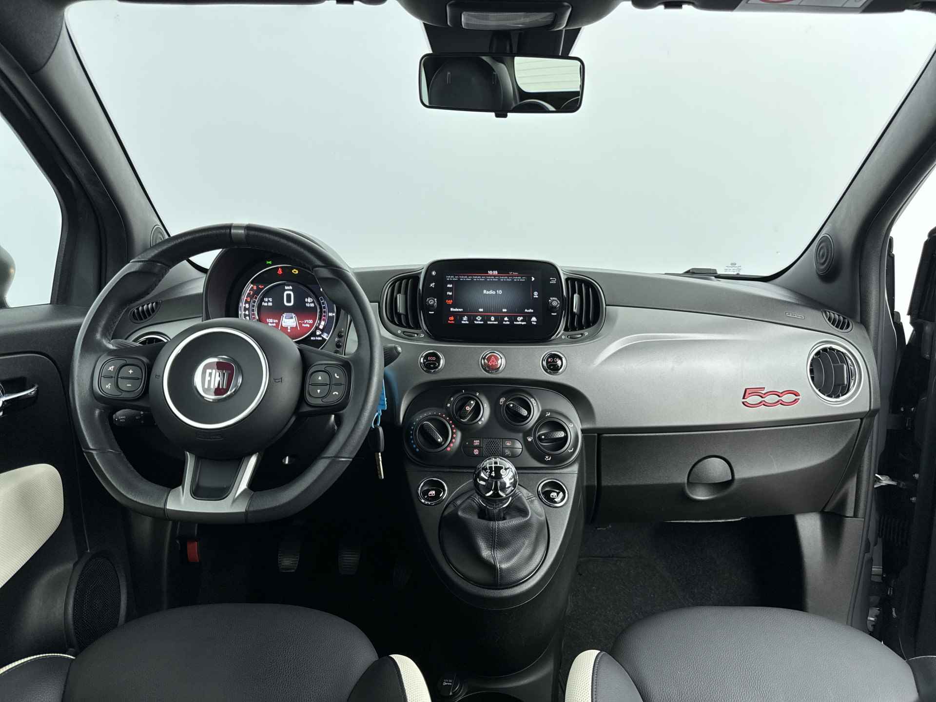 Fiat 500C 0.9 TwinAir Turbo Sport | Airco | Apple Carplay/Android Auto | Open dak | Parkeersensoren | - 5/32