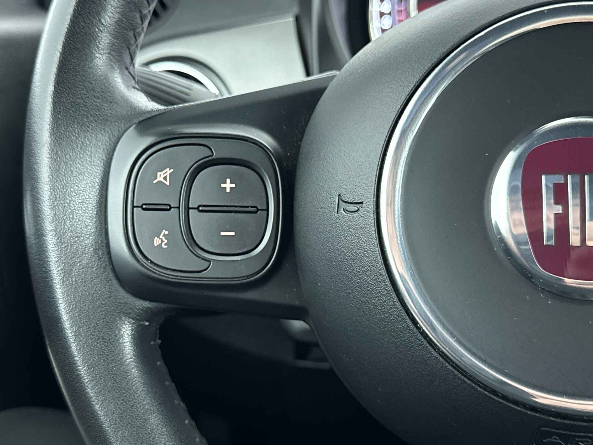 Fiat 500C 0.9 TwinAir Turbo Sport | Airco | Apple Carplay/Android Auto | Open dak | Parkeersensoren | - 17/32