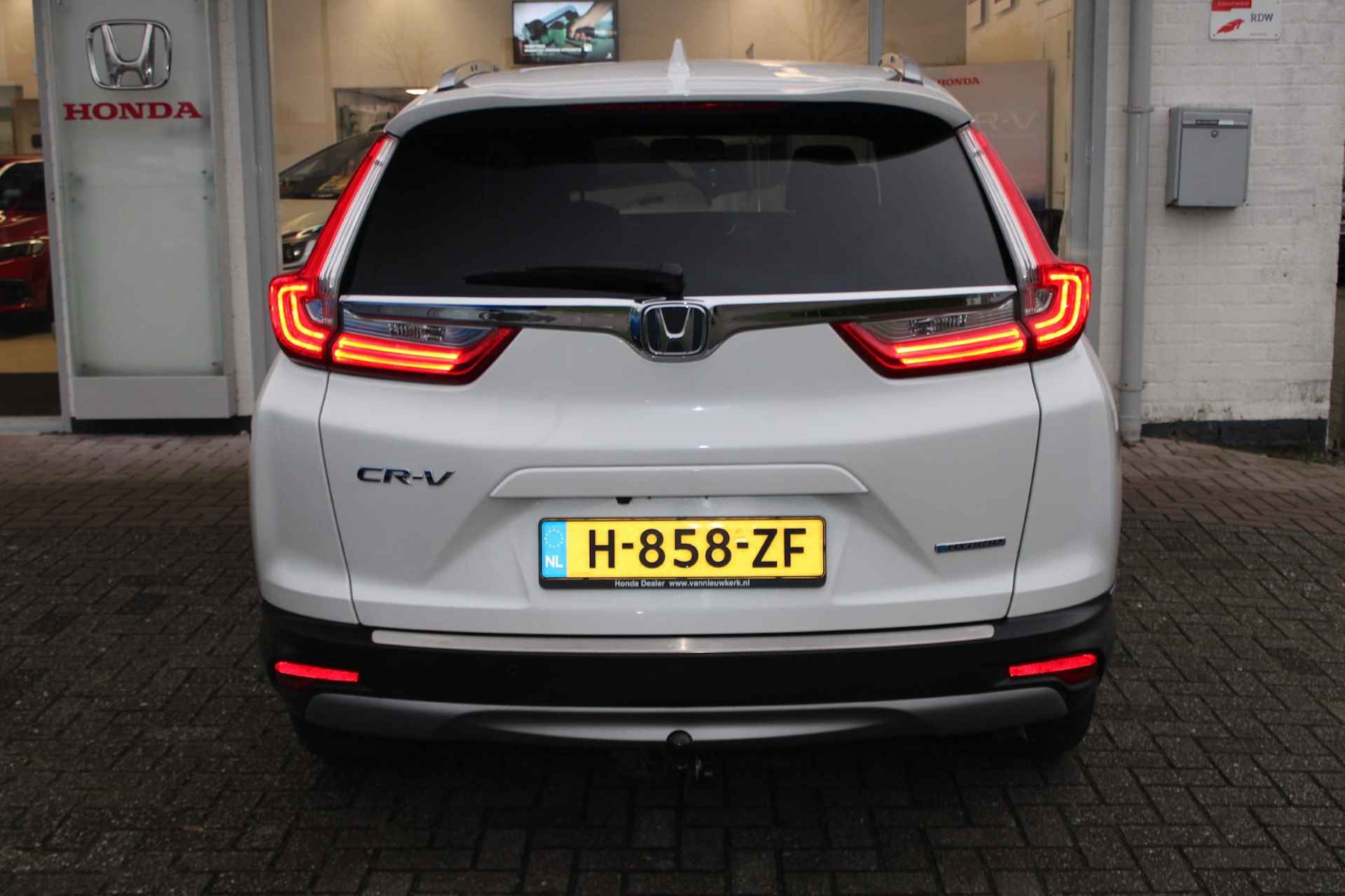 HONDA CR-V 2.0 HYBRID 184pk Automaat Lifestyle | Navi | Trekhaak | Leder | Blind Spot - 13/24