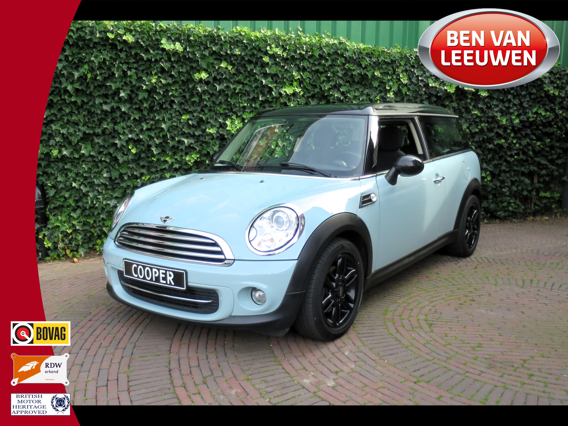 MINI Clubman 1.6 Cooper Chili R55 LCI automaat met Navi, Pano.dak, PDC, Xenon en 16"