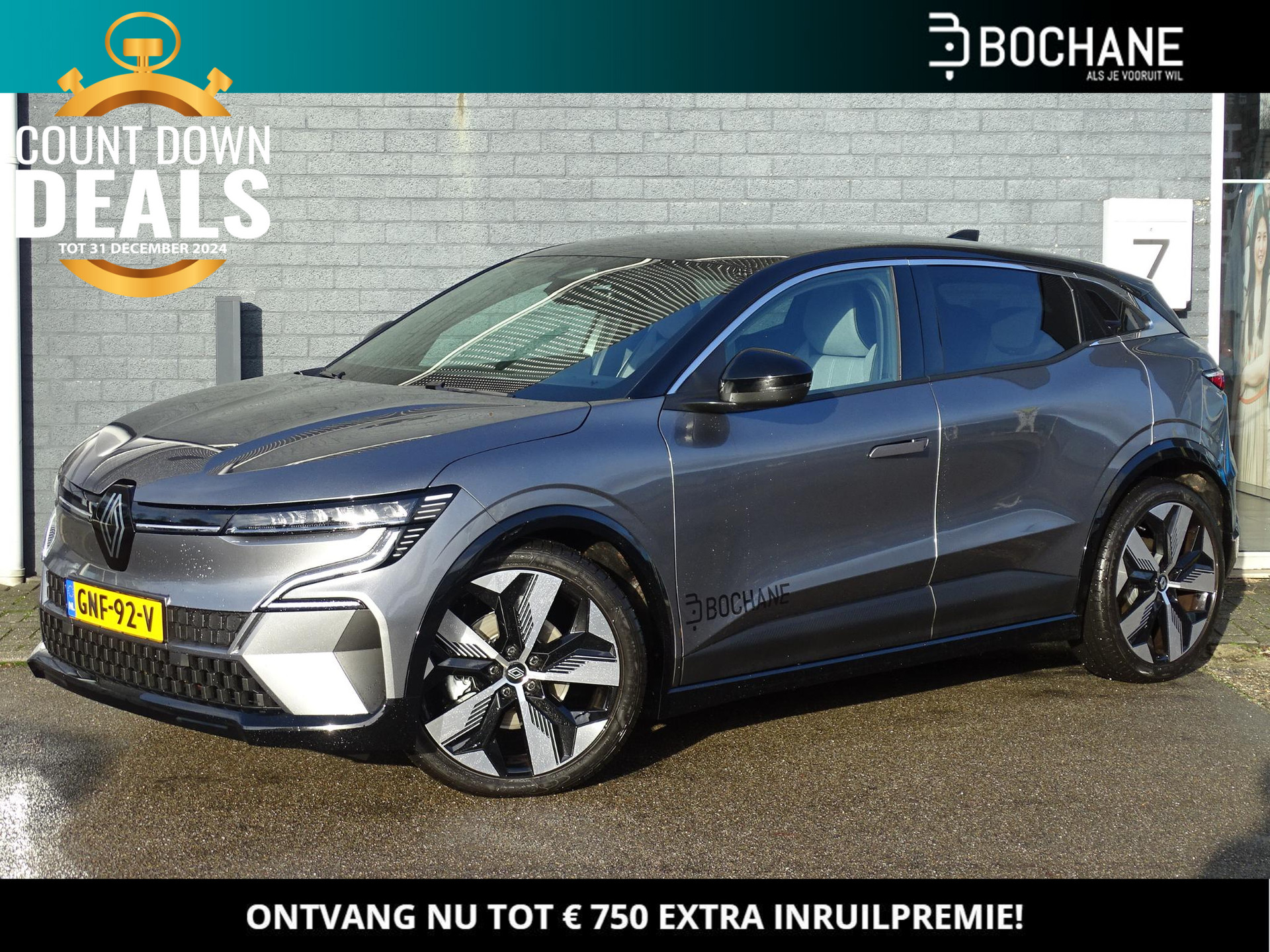 Renault Megane E-Tech EV60 Optimum Charge Techno APPLE CARPLAY & ANDROID AUTO / ADAPTIVE CRUISE CONTROL / CAMERA ACHTER