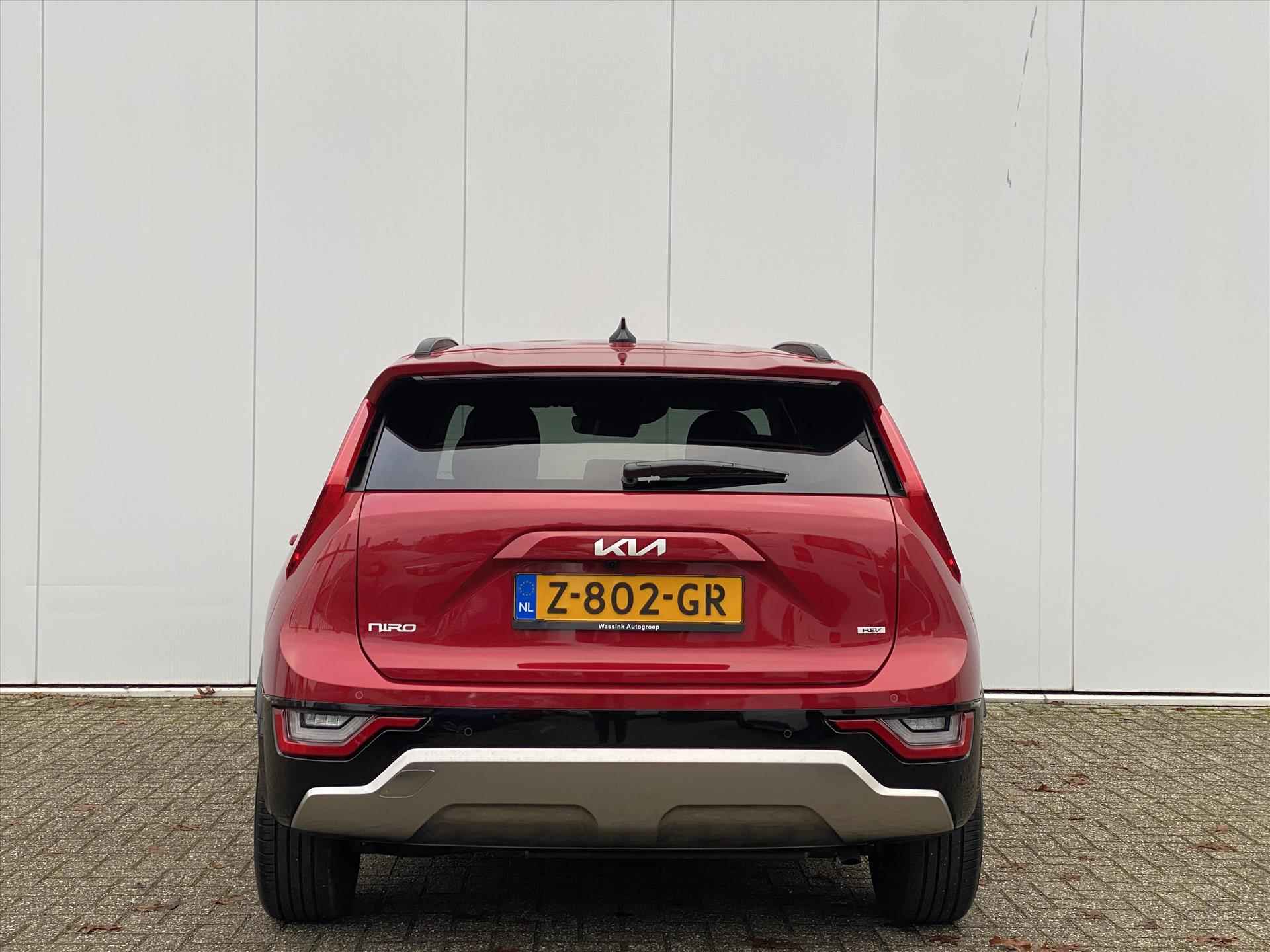 KIA Niro 1.6 GDi Hybrid 141pk DCT6 DynamicPlusLine | Camera | Navigatie | Leder | CarPlay | Elektrische kofferbak | KeyLess | Head-up display | - 6/46