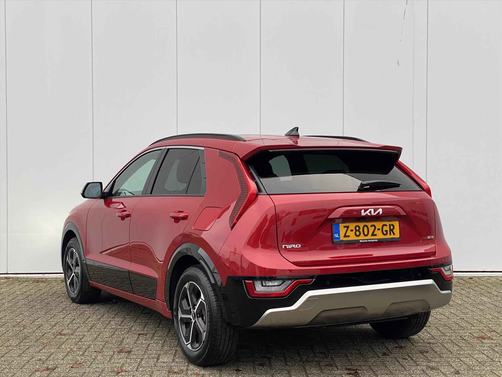 KIA Niro 1.6 GDi Hybrid 141pk DCT6 DynamicPlusLine | Camera | Navigatie | Leder | CarPlay | Elektrische kofferbak | KeyLess | Head-up display | - 8/46