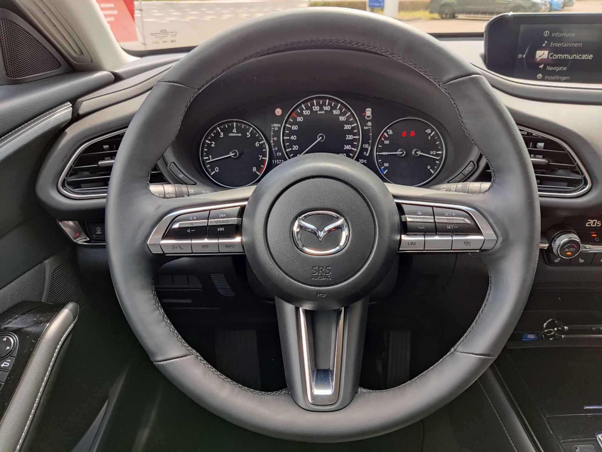 Mazda CX-30 2.0 e-SkyActiv-G 150pk Comfort Automaat | RADAR CRUISE | APPLE CARPLAY | STOELVERWARMING | - 12/34