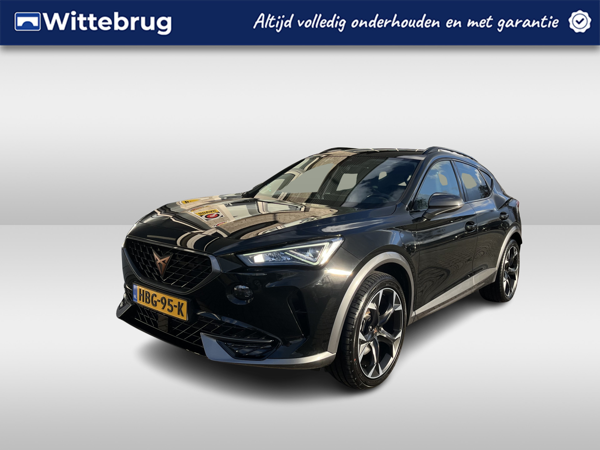 CUPRA Formentor 1.4 e-Hybrid Adrenaline / AUTOMAAT/ PARK. SENSOREN/ MATRIX/ KEYLESS/ STOEL-STUURVERWARM./ ADAPT. CRUISE/ APP CONNECT/ NAVI/ CLIMA/ DAB/ 19" LMV