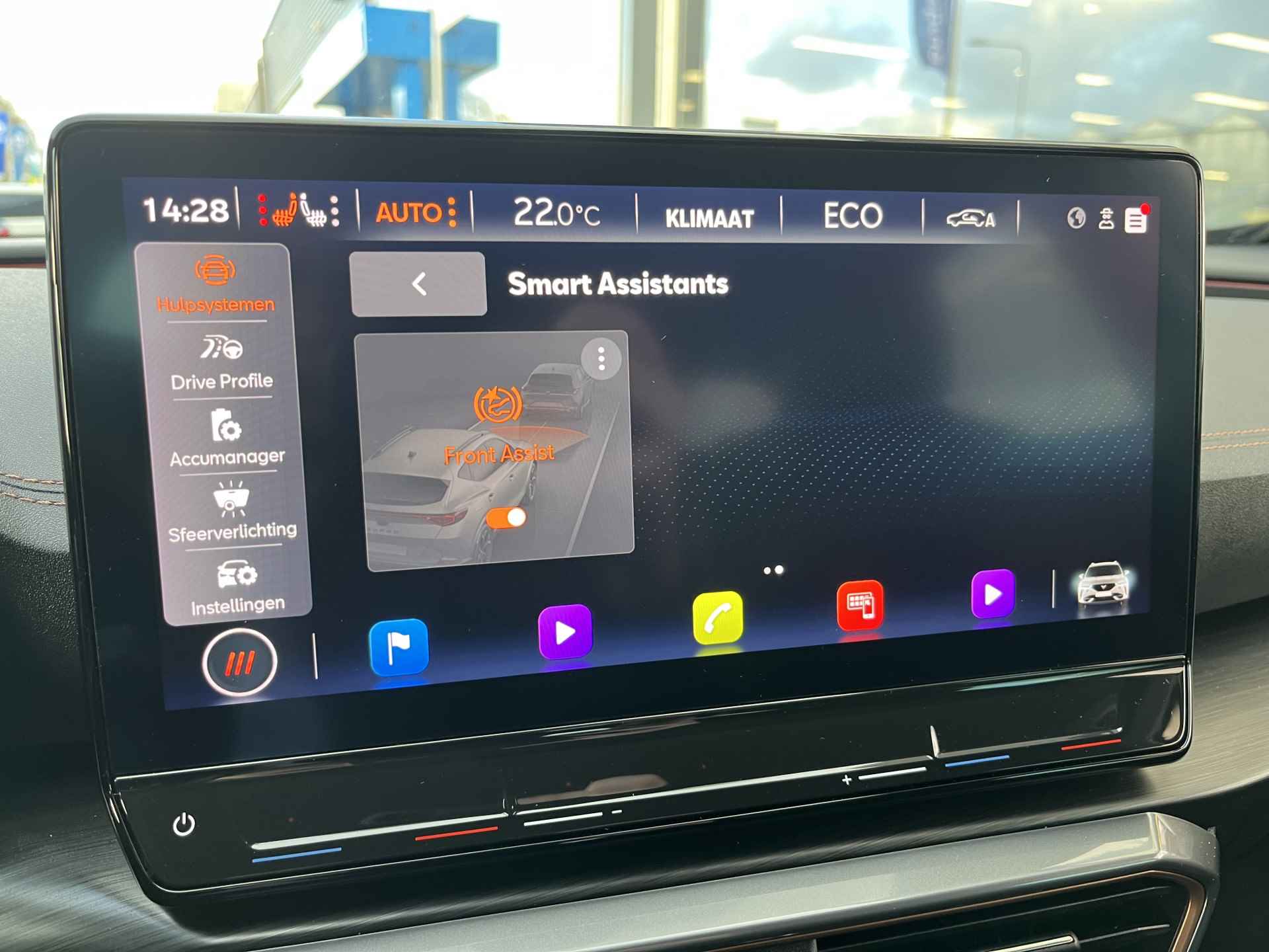 CUPRA Formentor 1.4 e-Hybrid Adrenaline / AUTOMAAT/ PARK. SENSOREN/ MATRIX/ KEYLESS/ STOEL-STUURVERWARM./ ADAPT. CRUISE/ APP CONNECT/ NAVI/ CLIMA/ DAB/ 19" LMV - 23/54