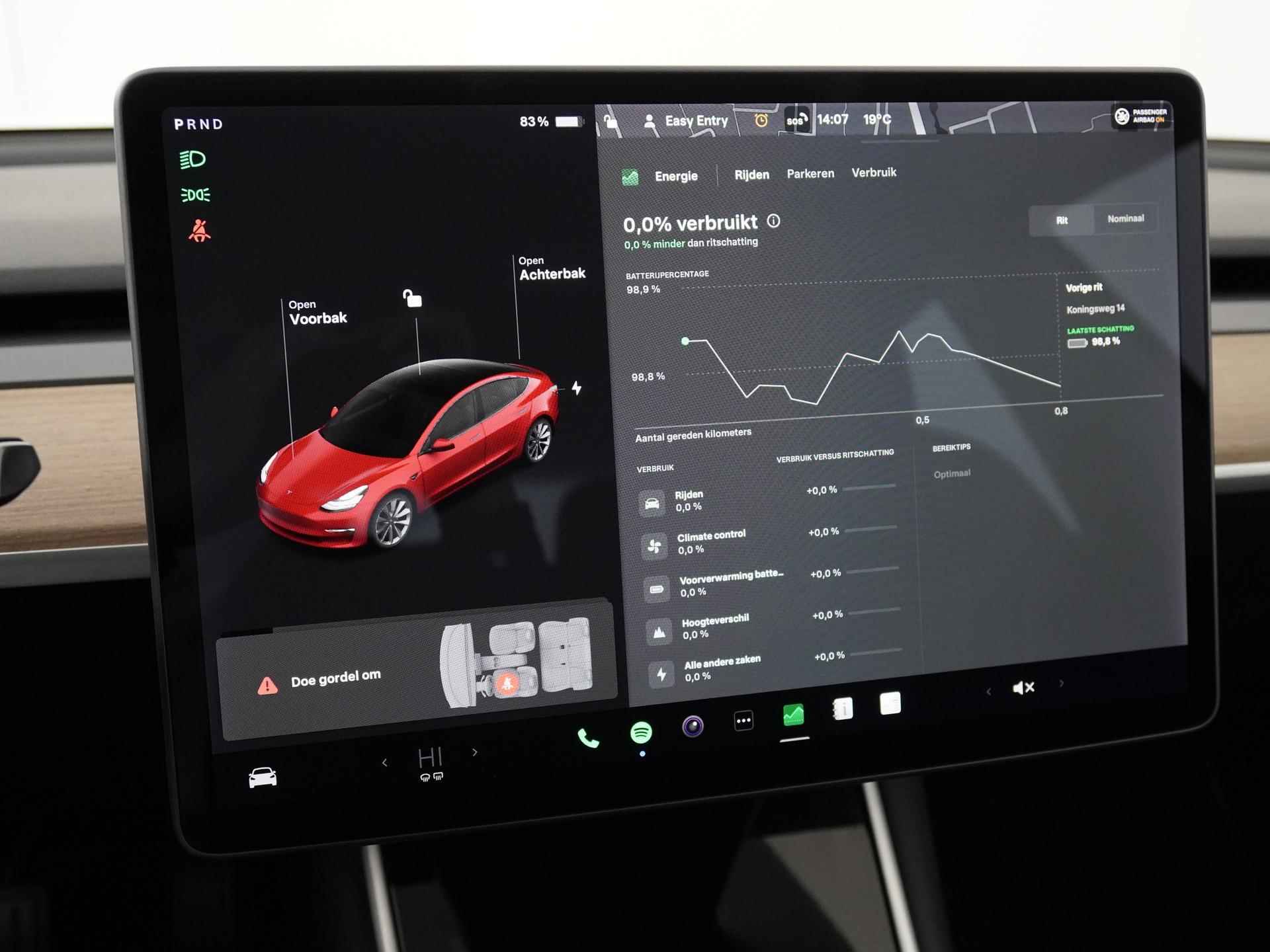 Tesla Model 3 Long Range AWD 75 kWh | 19'' | Panoramadak | Zondag Open! - 15/44