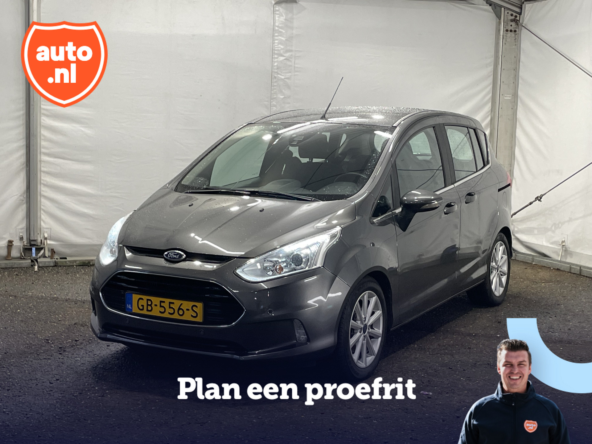 Ford B-MAX 1.0 EcoBoost Titanium | Navigatie | Camera | Cruise Control | Bluetooth | 16"LM Velgen |