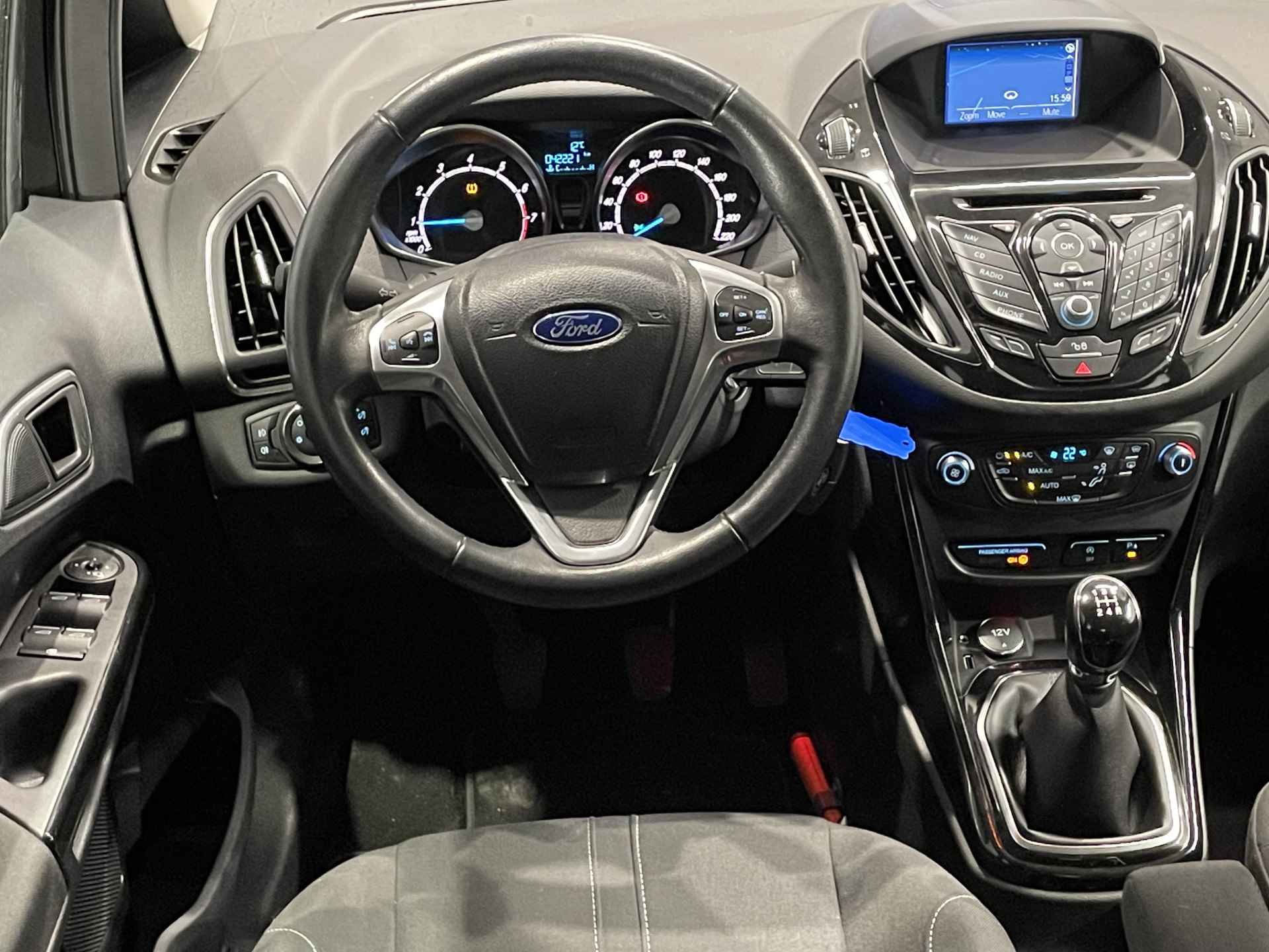 Ford B-MAX 1.0 EcoBoost Titanium | Navigatie | Camera | Cruise Control | Bluetooth | 16"LM Velgen | - 5/39