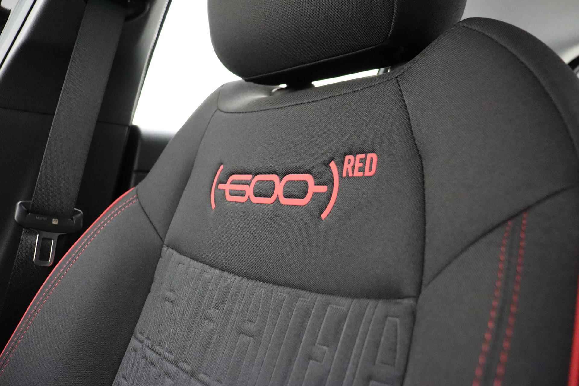 Fiat 600e RED 54 kWh | Apple Carplay/Android auto | LED koplampen | Keyless start | Parkeersensoren achter | Informeer naar beschikbaarheid - 31/41