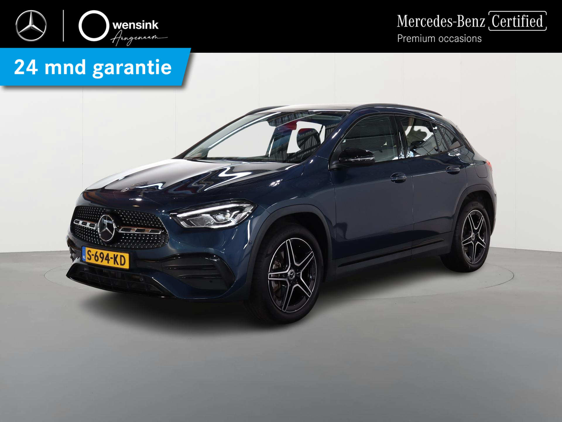 Mercedes-Benz GLA-klasse 250 e Business Solution AMG Limited | Panoramadak | Night Pakket | Trekhaak | Sfeerverlichting | Distronic |