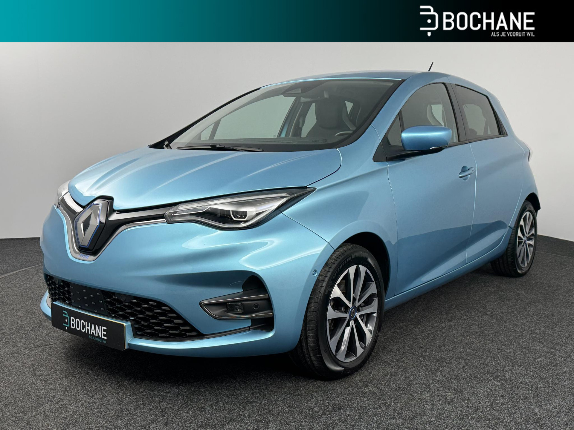 Renault ZOE R135 Intens 52 kWh (ex Accu) Achteruitrij Camera | Stuurwiel verwarming | Trekhaak fietsendrager | Stoelverwarming