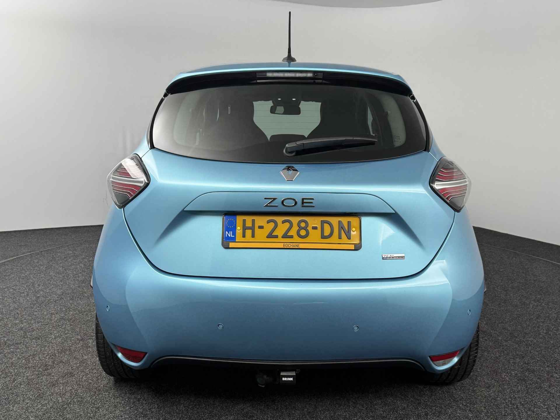 Renault ZOE R135 Intens 52 kWh (ex Accu) Achteruitrij Camera | Stuurwiel verwarming | Trekhaak fietsendrager | Stoelverwarming - 36/48